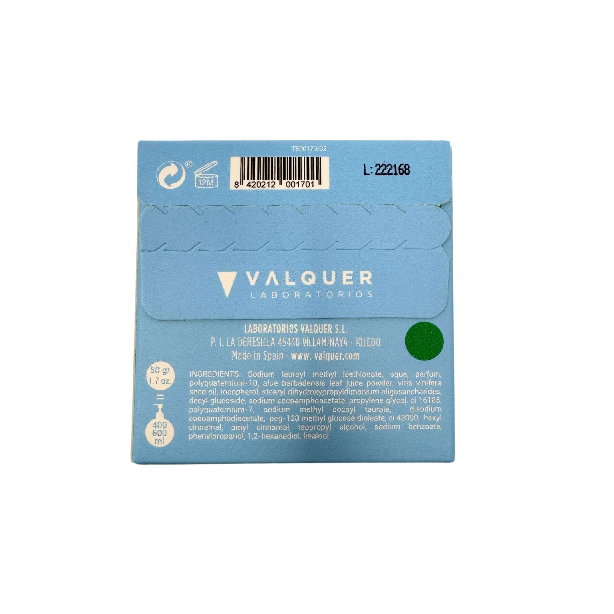 Champú sólido sin sulfatos Sky Cabello normal - 50 g