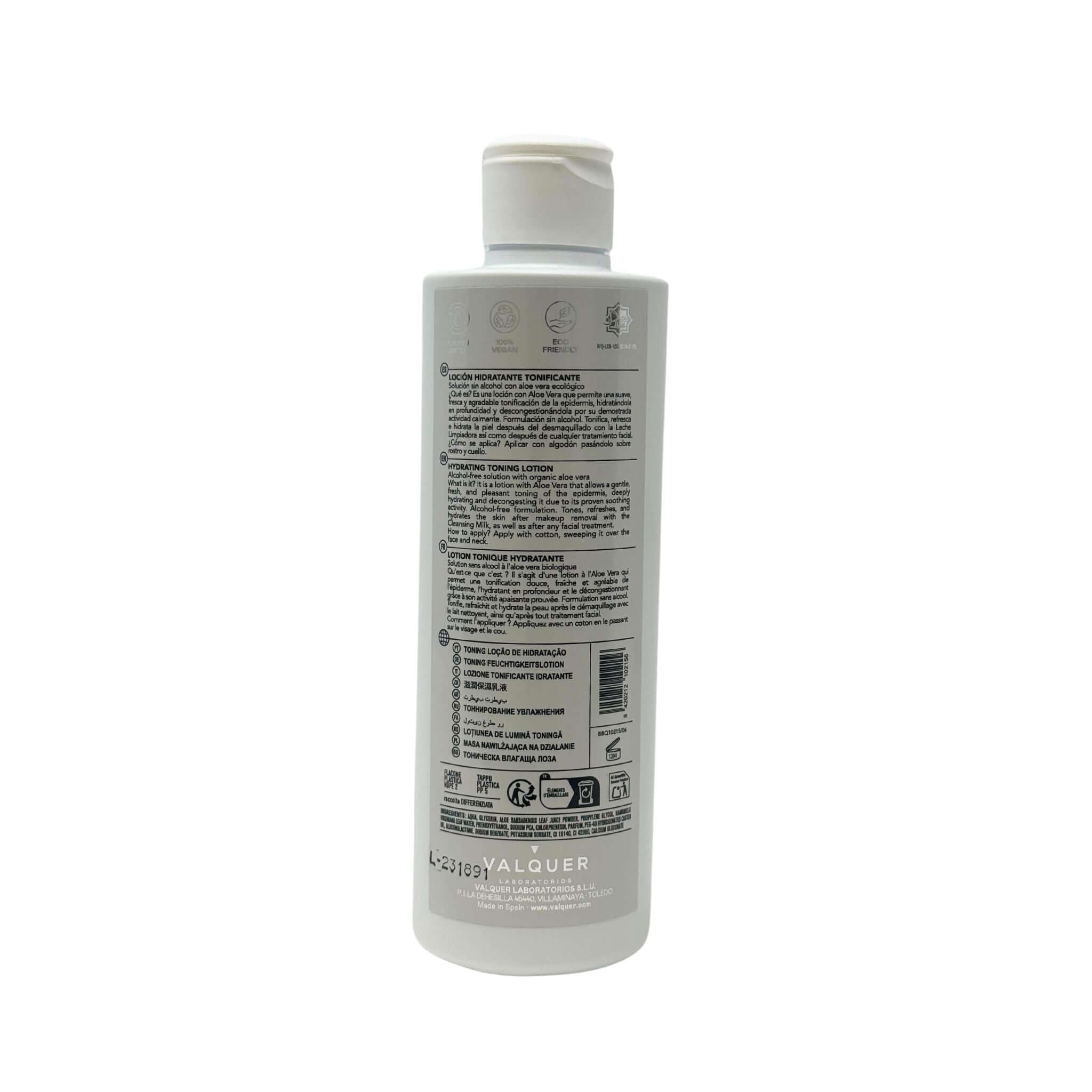 Lotion Visage Hydratante Tonifiante