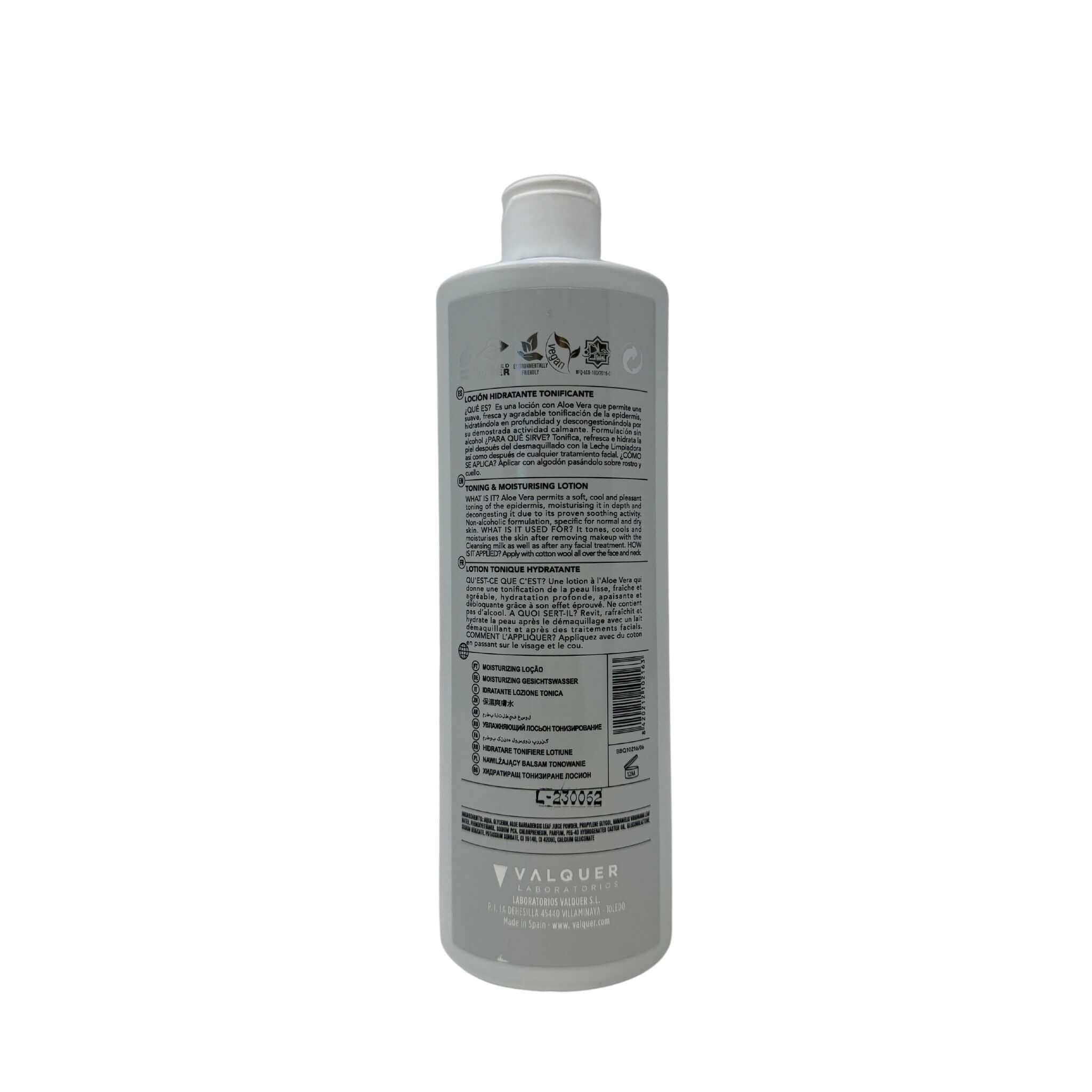 Lotion Visage Hydratante Tonifiante