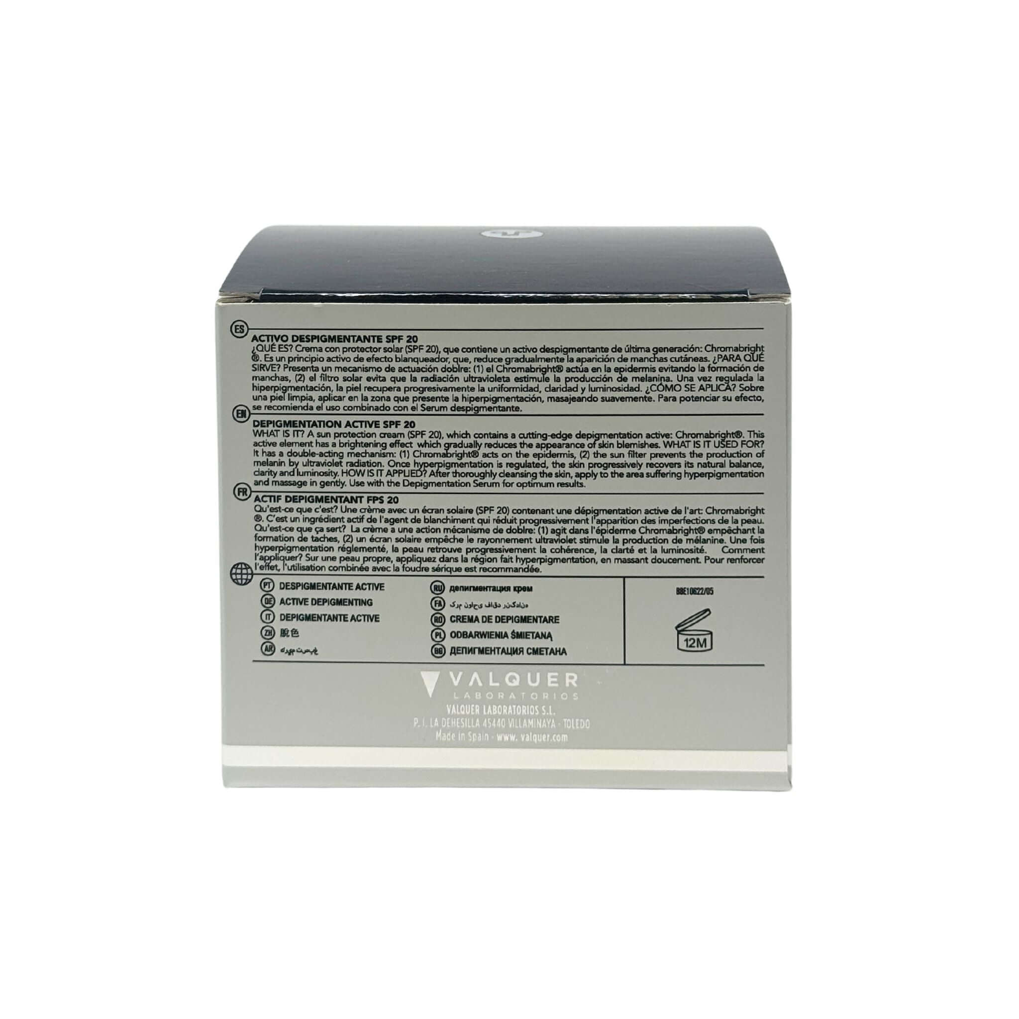 Actif visage dépigmentant SPF 20 - 50 ml
