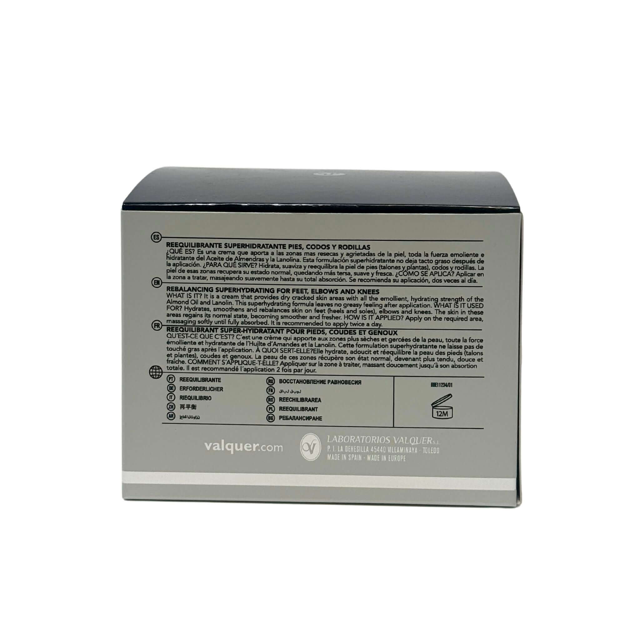 Super Moisturizing Rebalancing Cream for Feet, Elbows and Knees - 200 ml