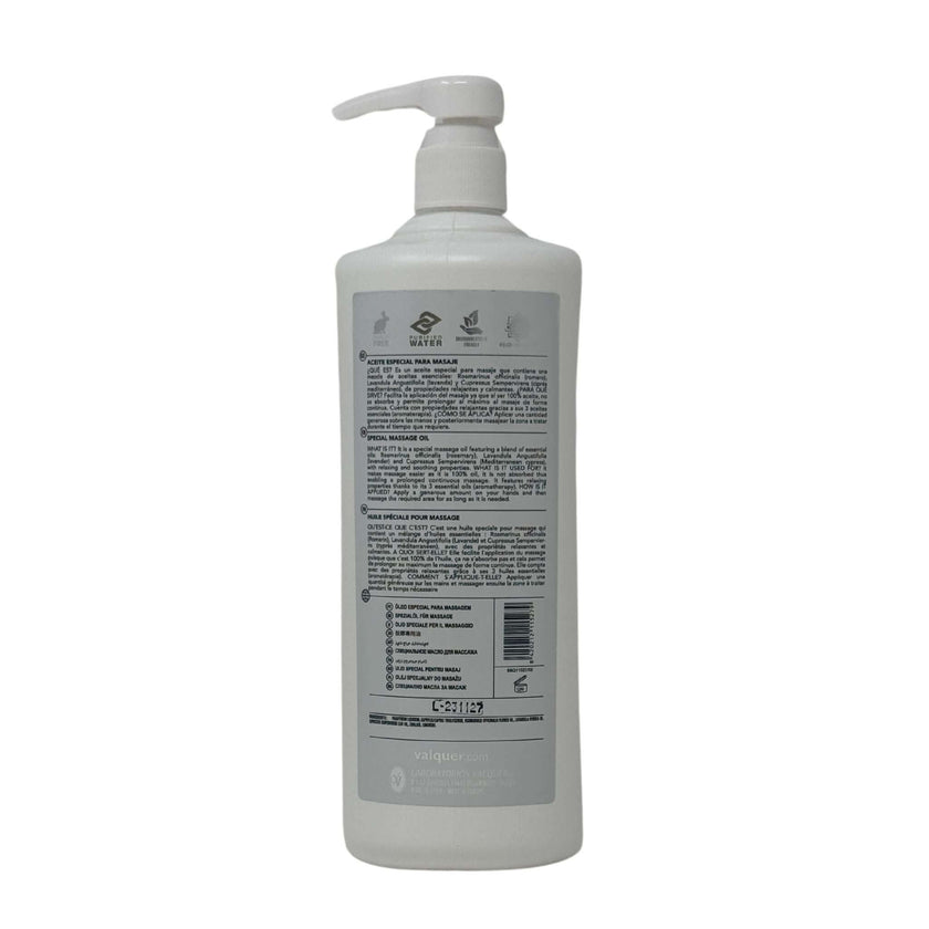 Huile corporelle spéciale pour massage - 1000 ml