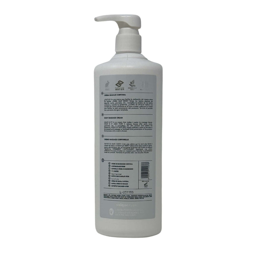 Crema masaje corporal - 1000 ml