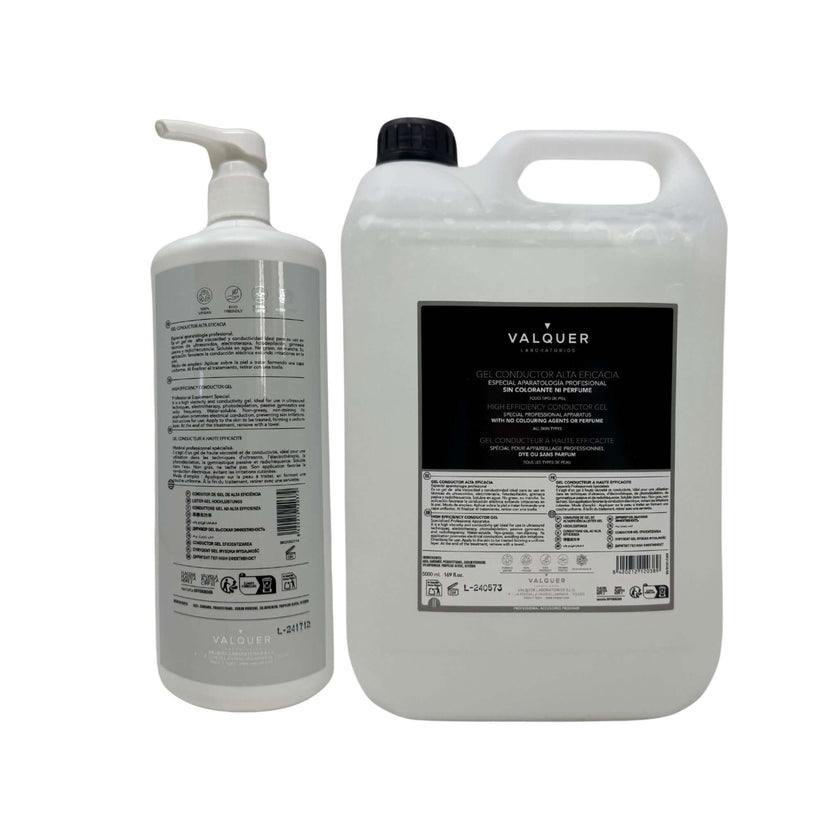 Pack de gel conducteur visage et corps - 6000 ml