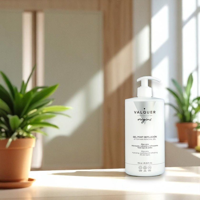 Post-depilation gel with aloe vera - 750 ml