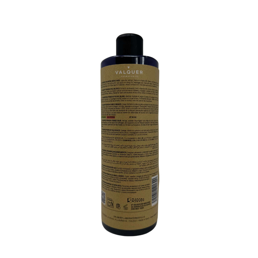 Premium Shampoo for White-Haired Pets - 400 ml
