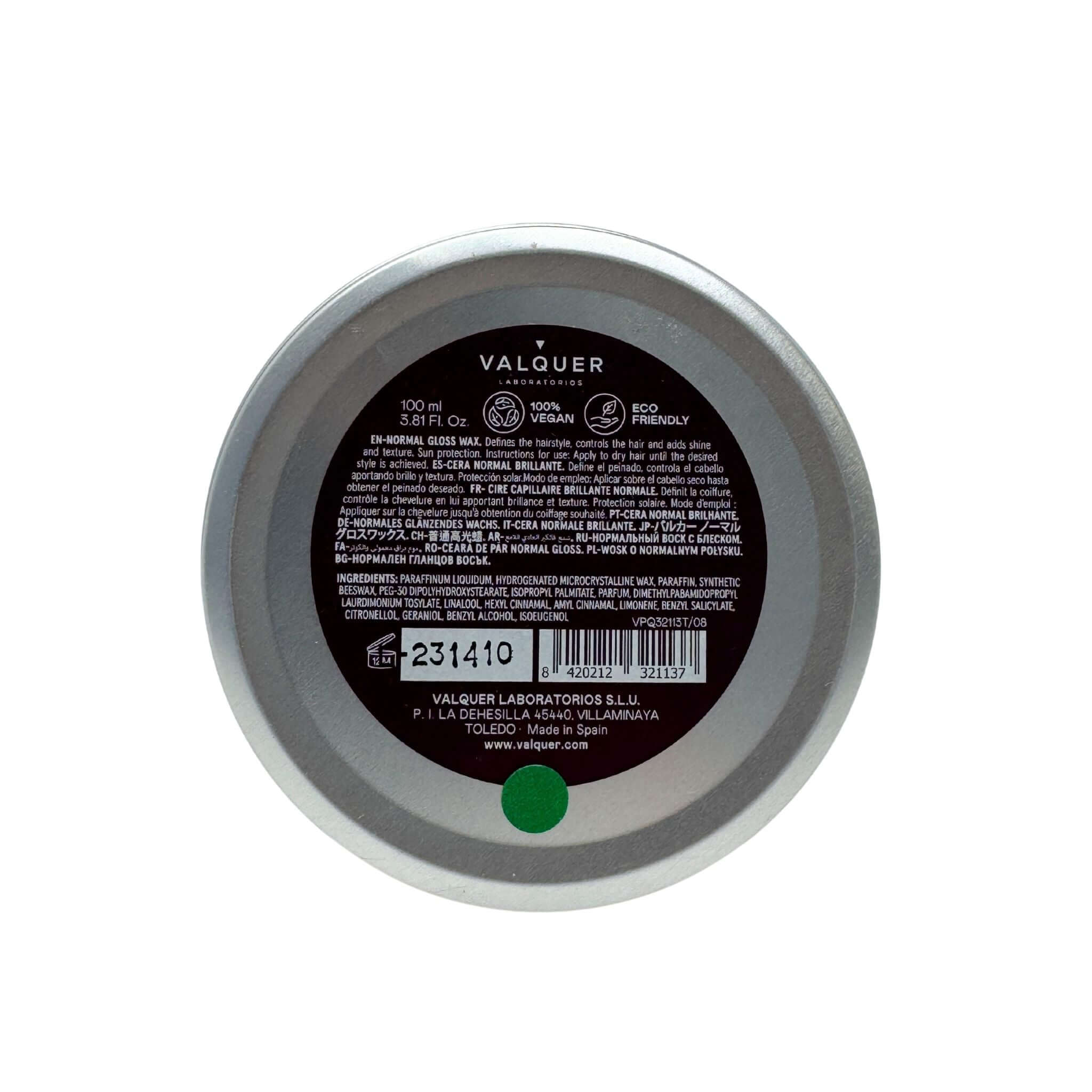 Cire cheveux brillants - 100 ml