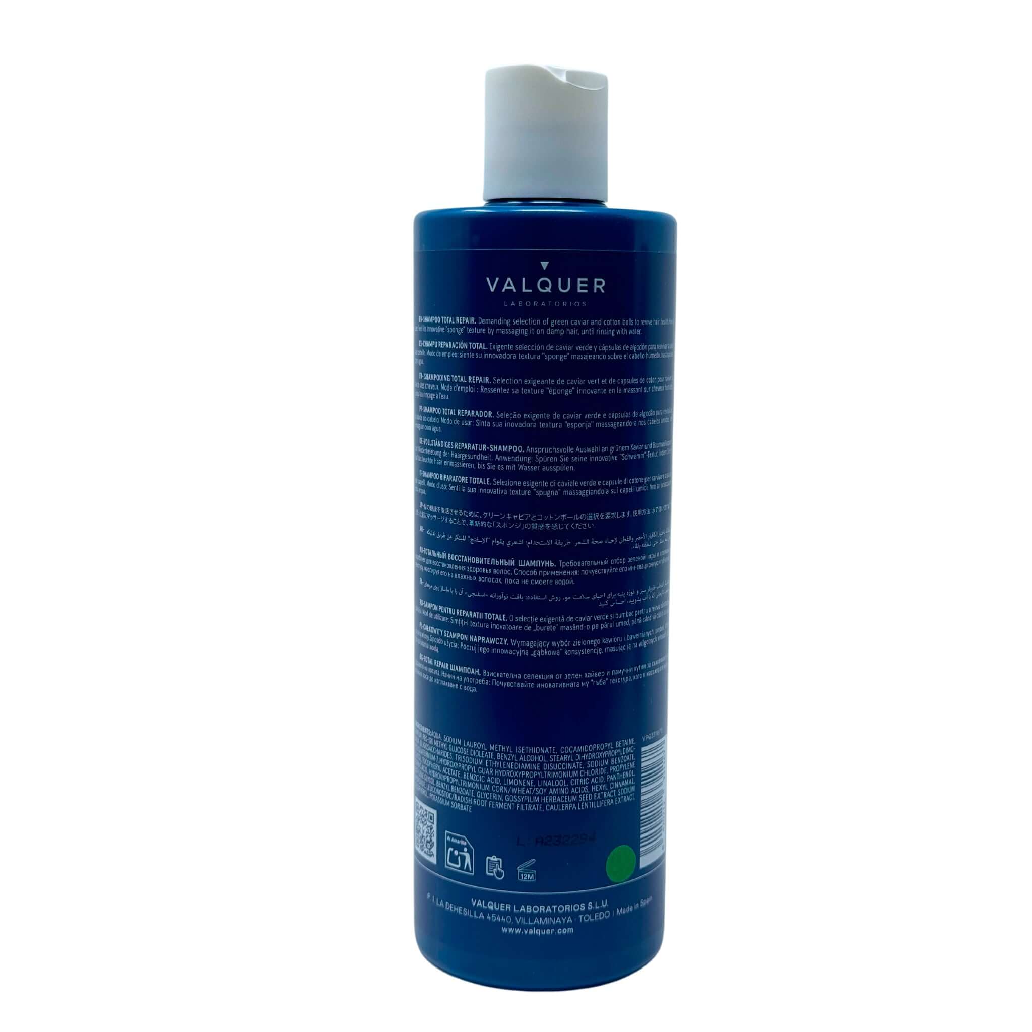 Shampooing réparateur pour cheveux abîmés - 0% sans sulfate