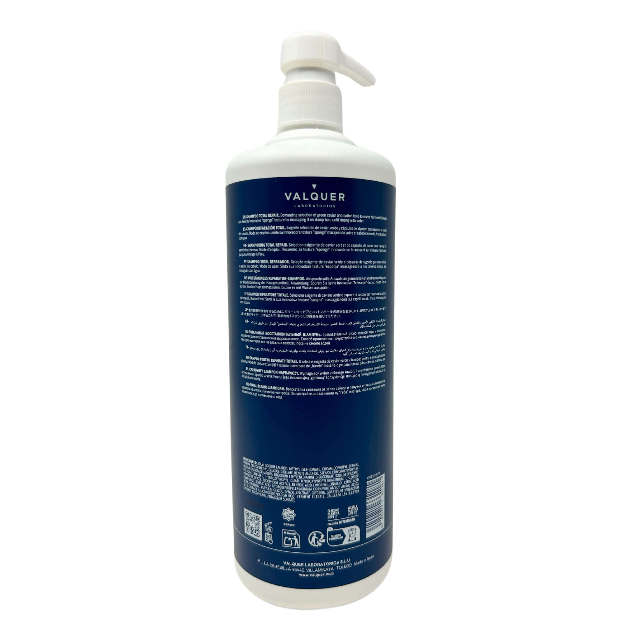 Shampooing réparateur pour cheveux abîmés - 0% sans sulfate