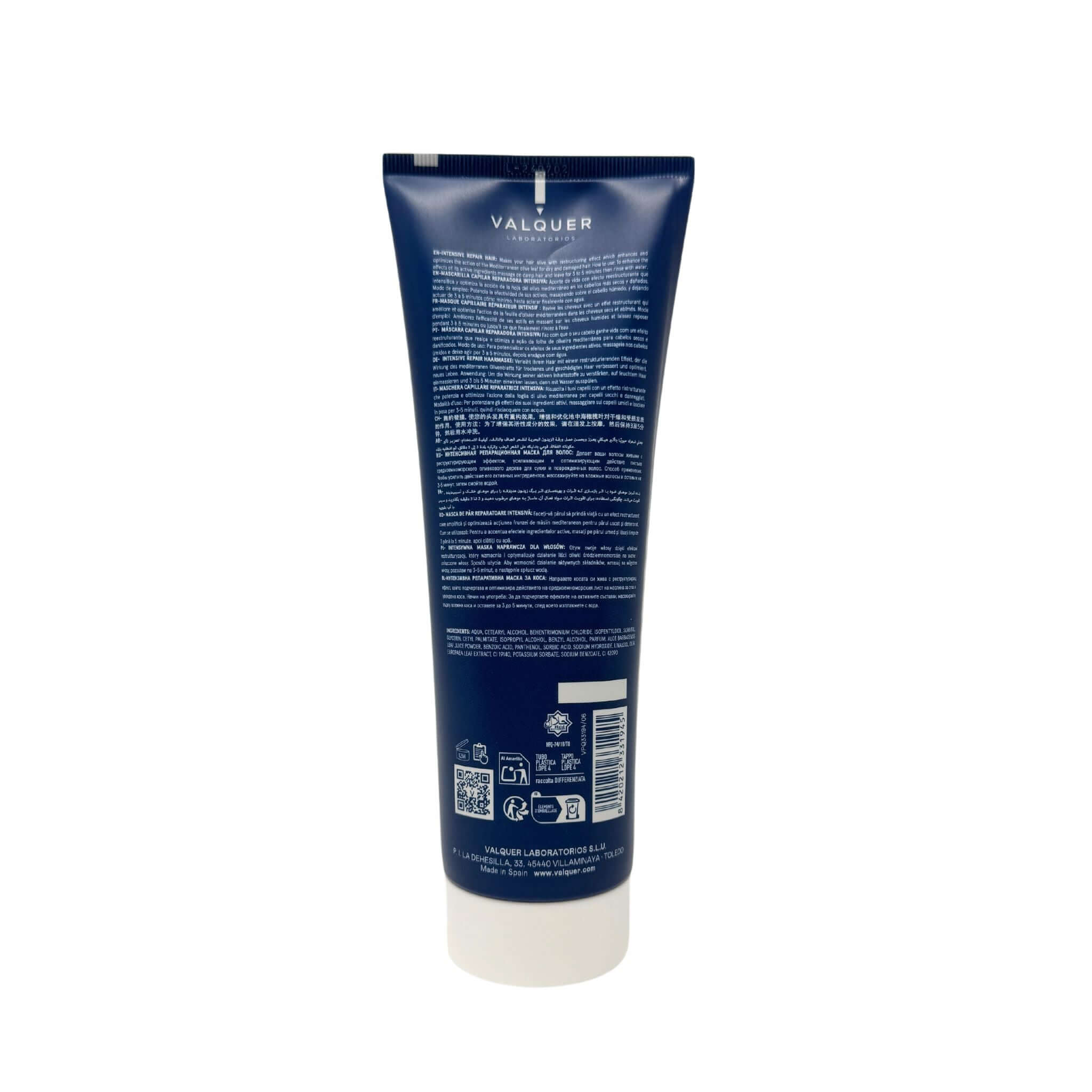 Masque Cheveux Olive - Réparateur et Intensif