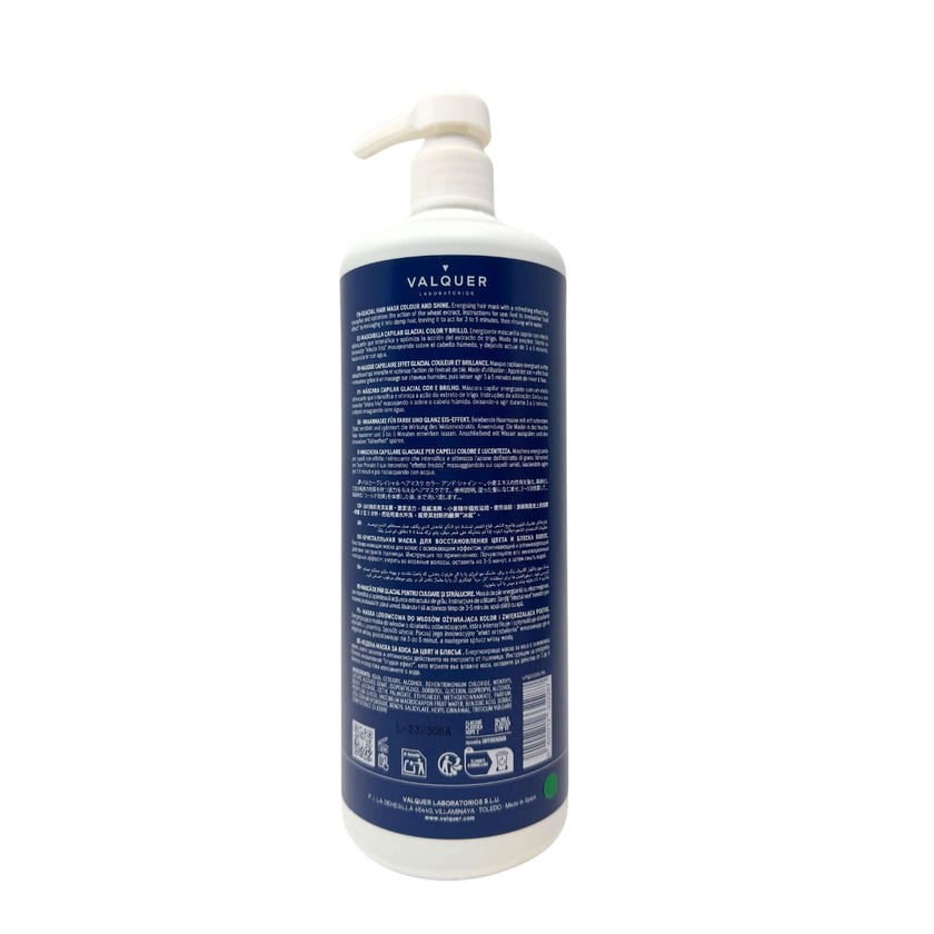 Mascarilla capilar glacial potenciador color y brillo para cabellos teñidos