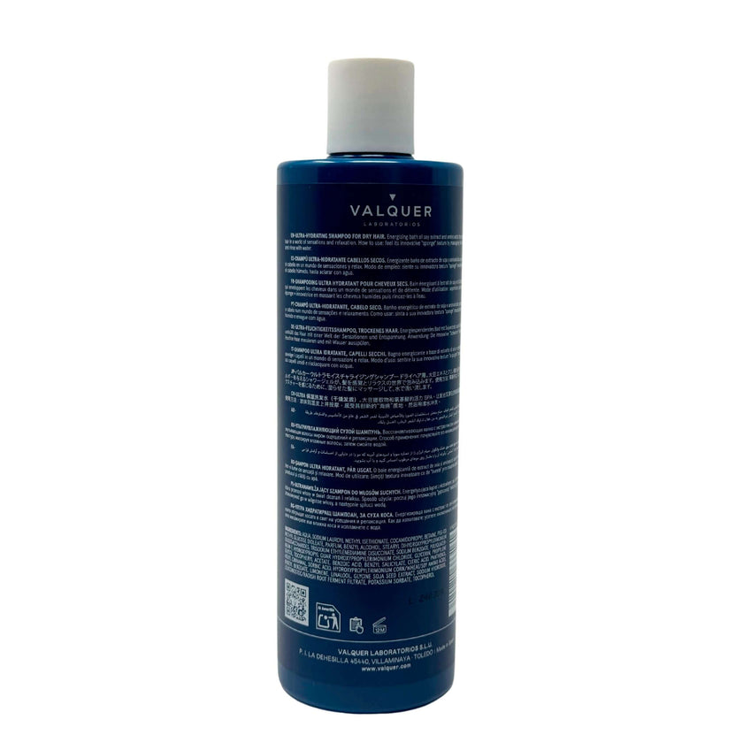 Shampoing hydratant pour cheveux secs - 0% sans sulfate