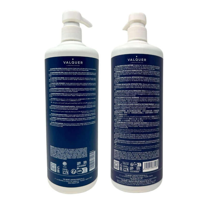 Pack Total Repair pour cheveux abîmés - Shampoing et masque - 1975 ml