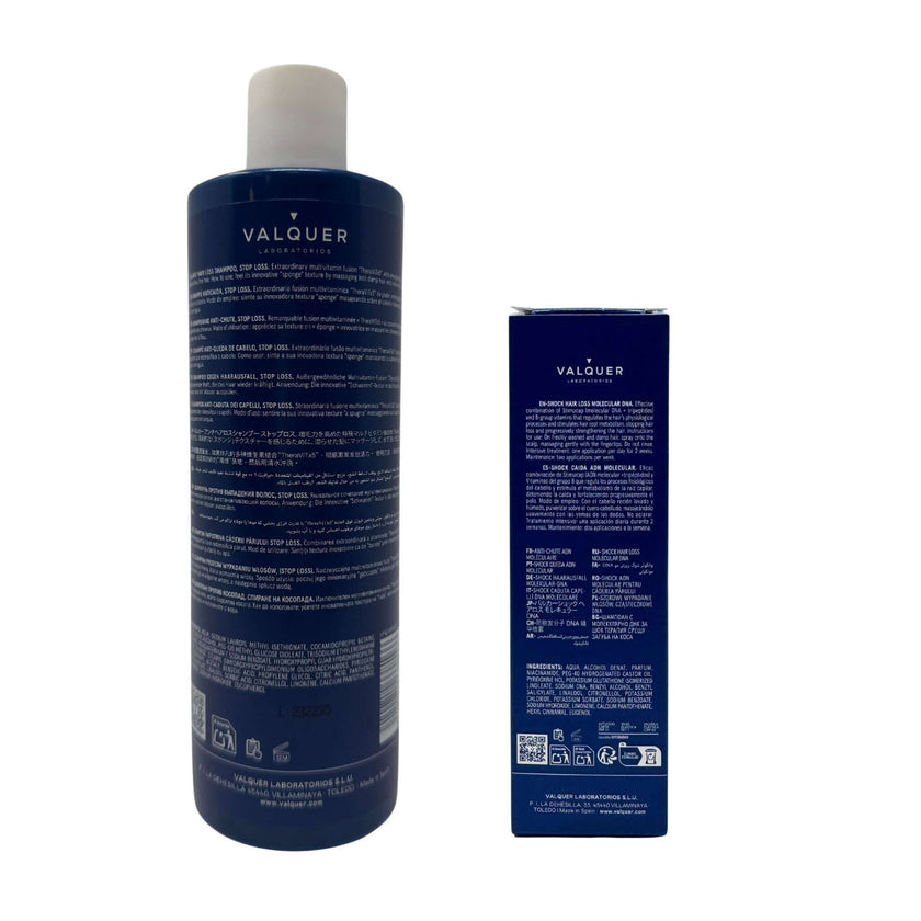 Pack anti-chute : Shampoing + Choc ADN moléculaire - 500 ml