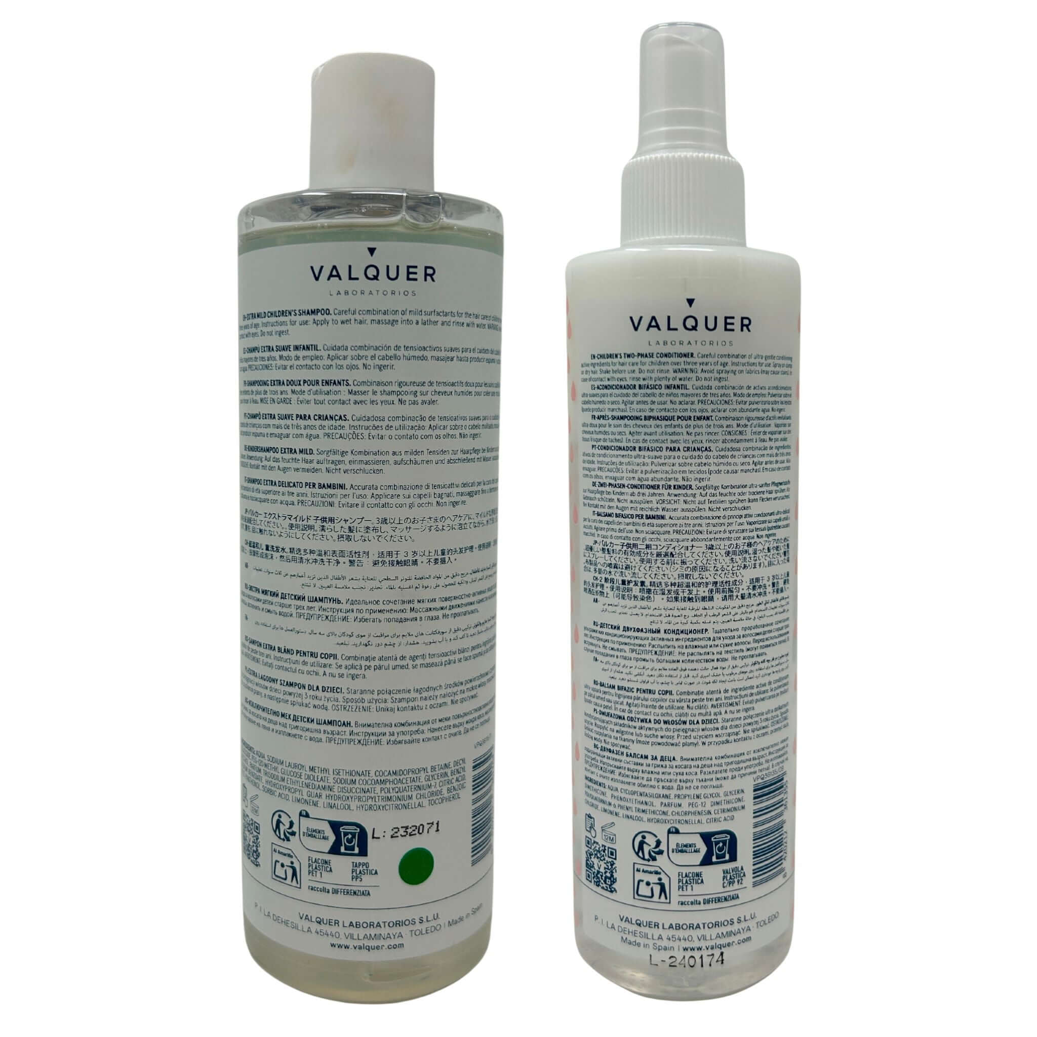 Biphasic Children's Shampoo and Conditioner Pack - 700 ml