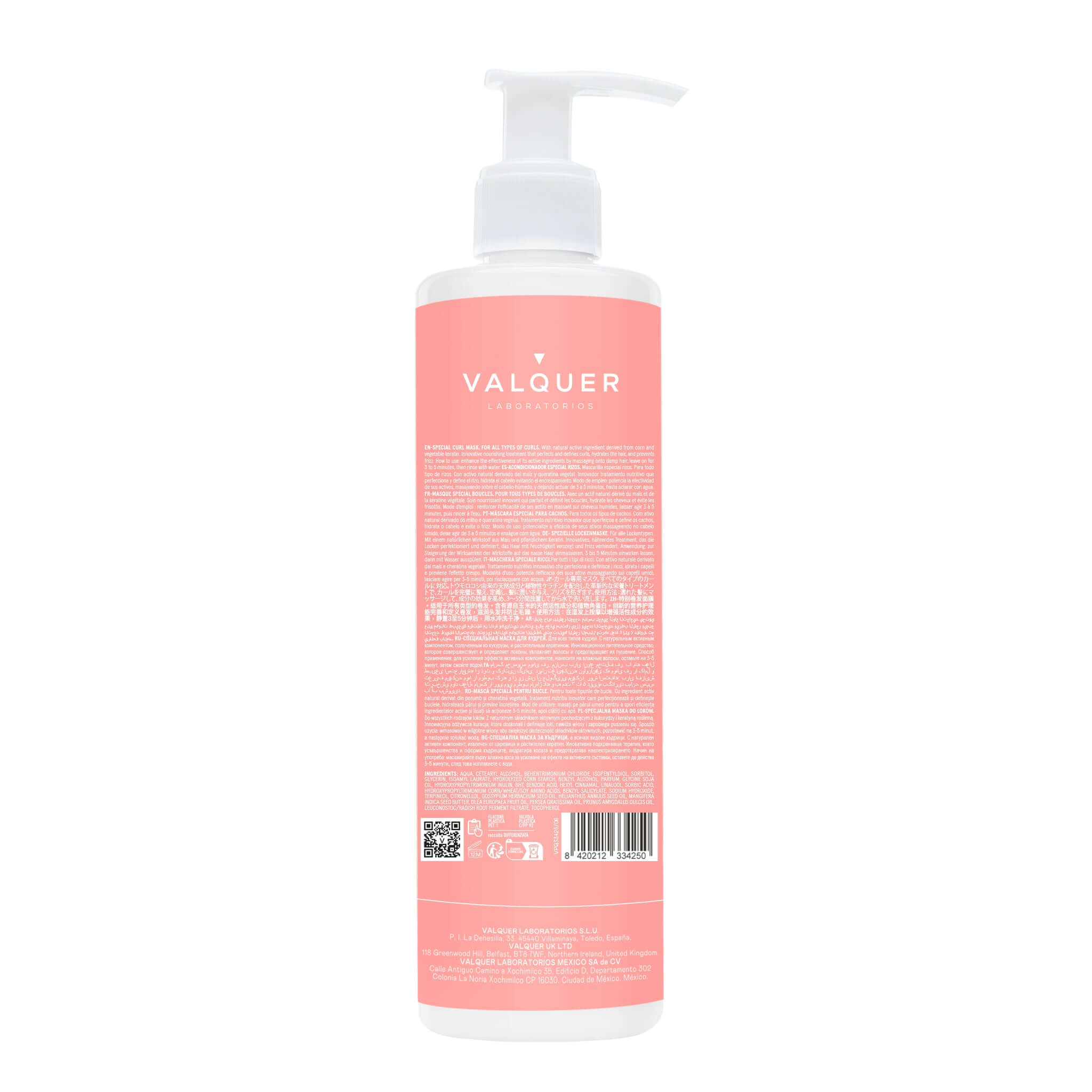 Masque adapté à Curly Method - Spécial cheveux bouclés