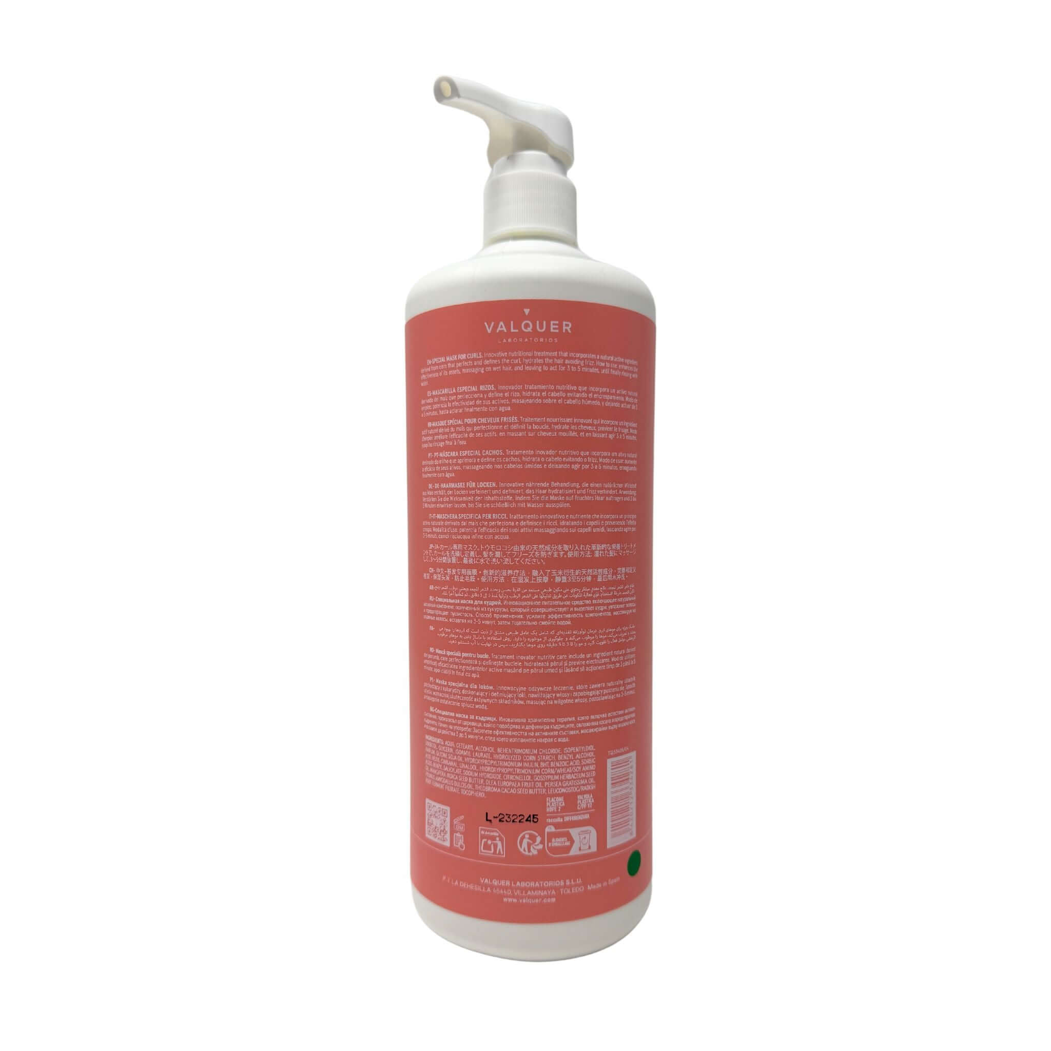 Masque adapté à Curly Method - Spécial cheveux bouclés