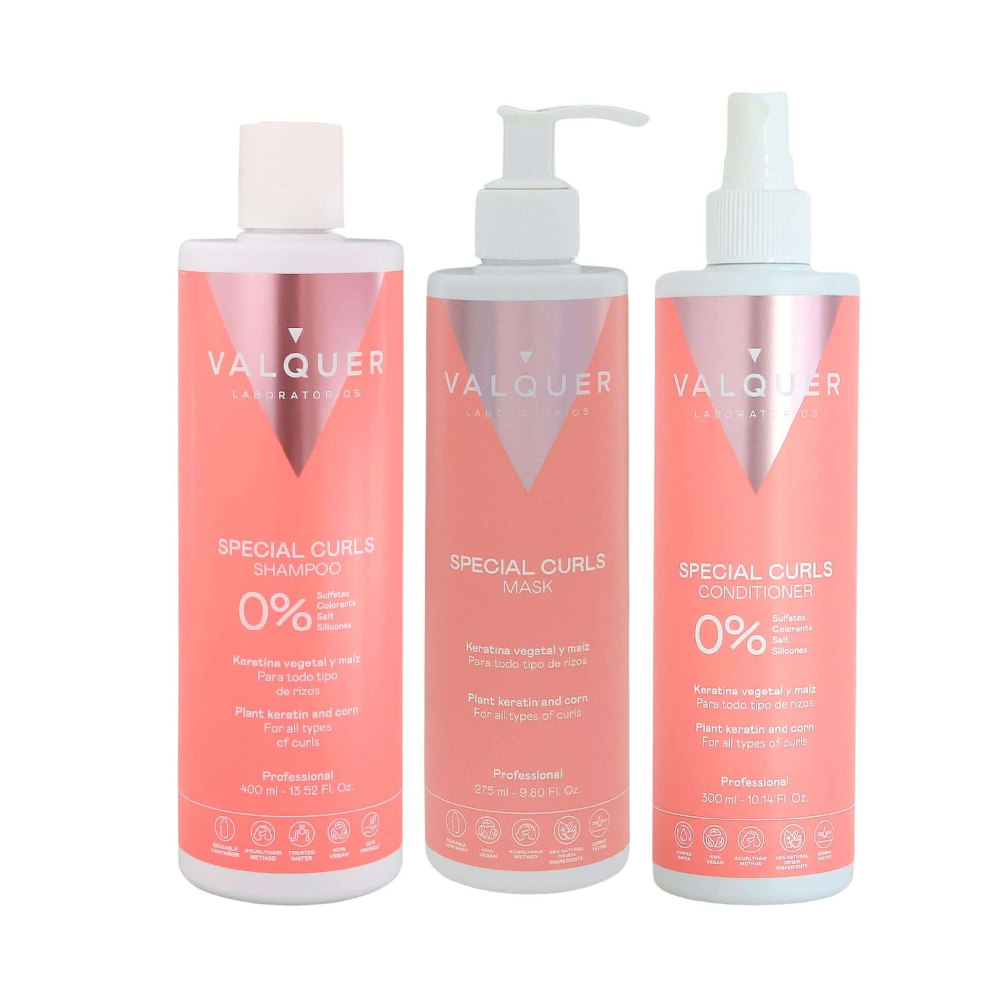 Pack Méthode Curly - Shampoing, Masque et Après-shampoing - 975 ml