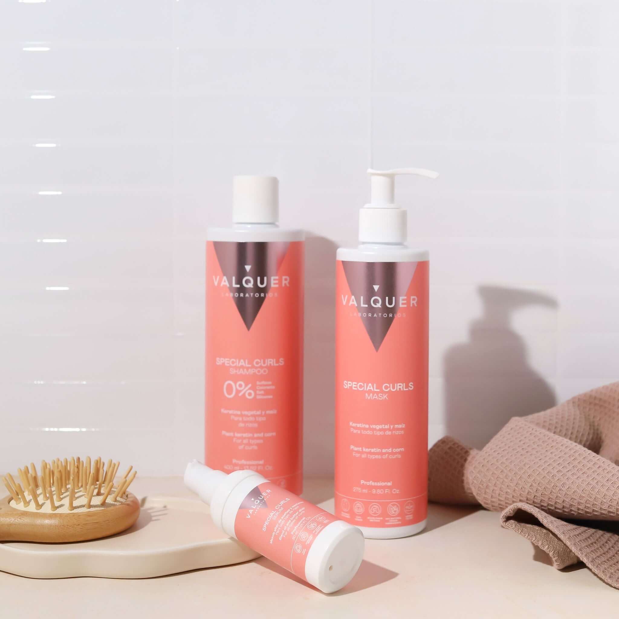 Curly Pack Shampoo, mask and serum for curly hair - 720 ml