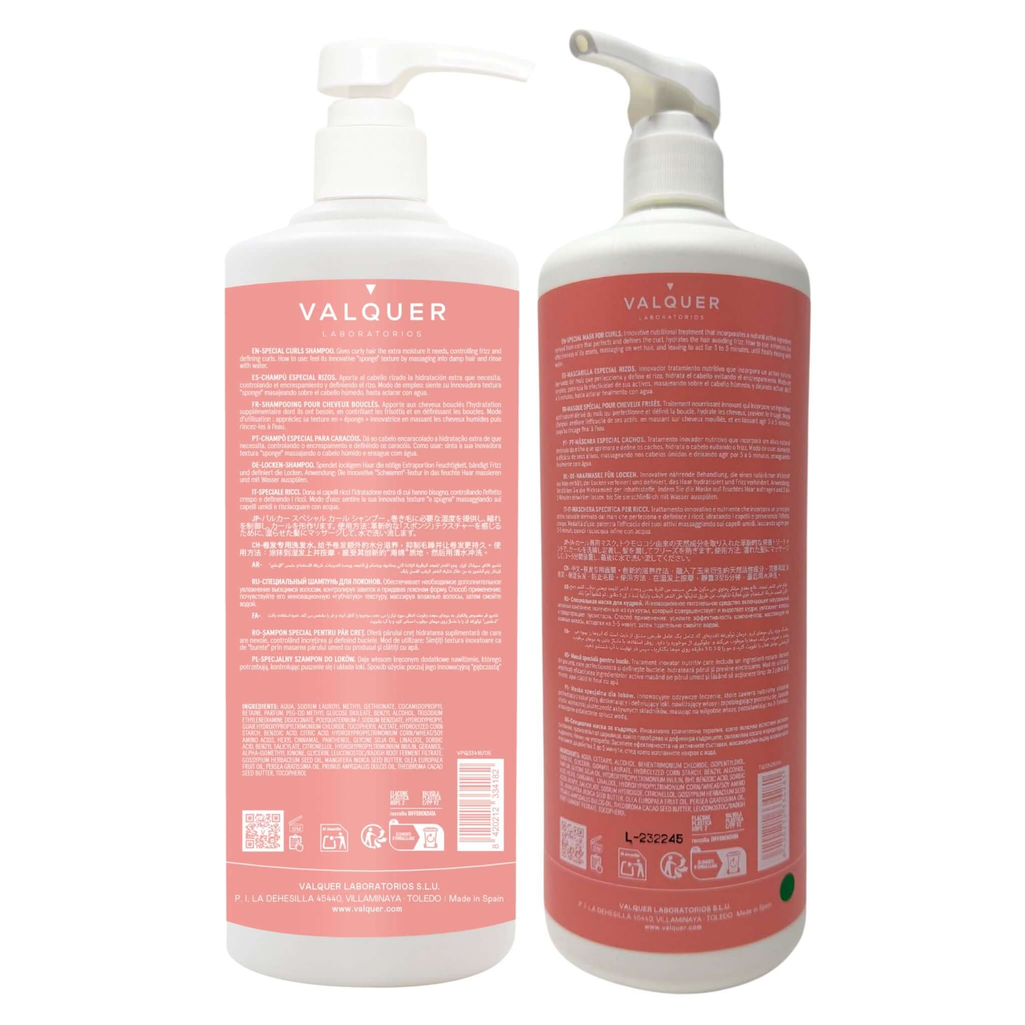 Curly Method Pack - Shampoo and Mask - 1975 ml