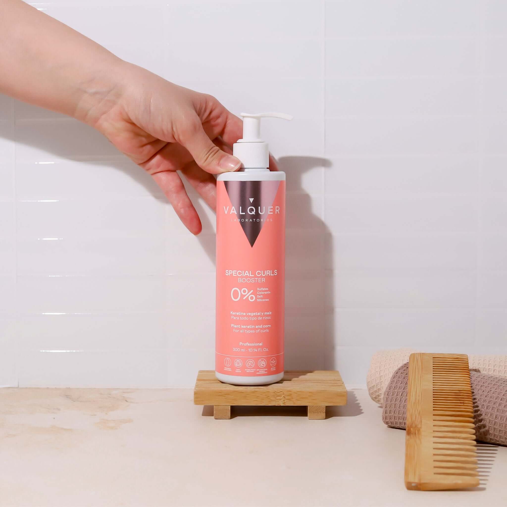 Gel booster (activateur de boucles) adapté à la méthode Curly - 300 ml