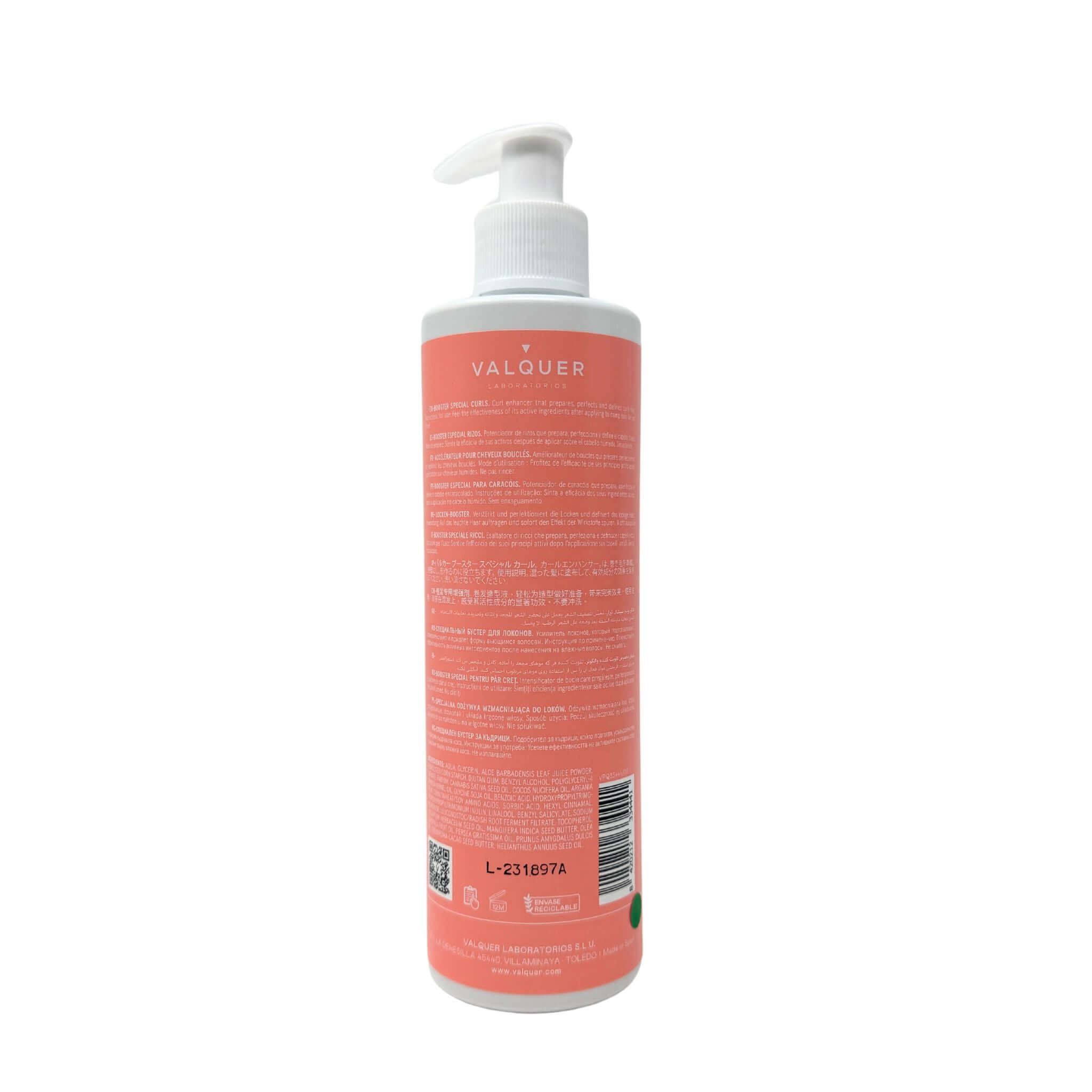 Gel booster (activateur de boucles) adapté à la méthode Curly - 300 ml
