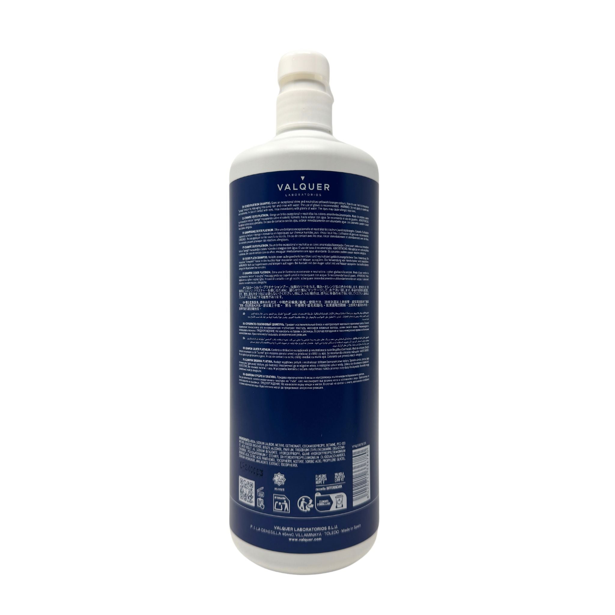 Matizing Shampoo 0% sulfate-free - Silver Platinum