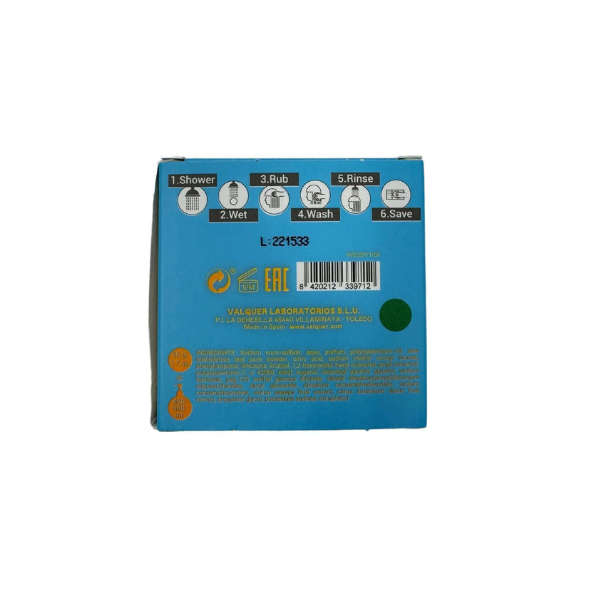 Sunrise Solid Shampoo (Orange and Papaya Extract) - 50 g