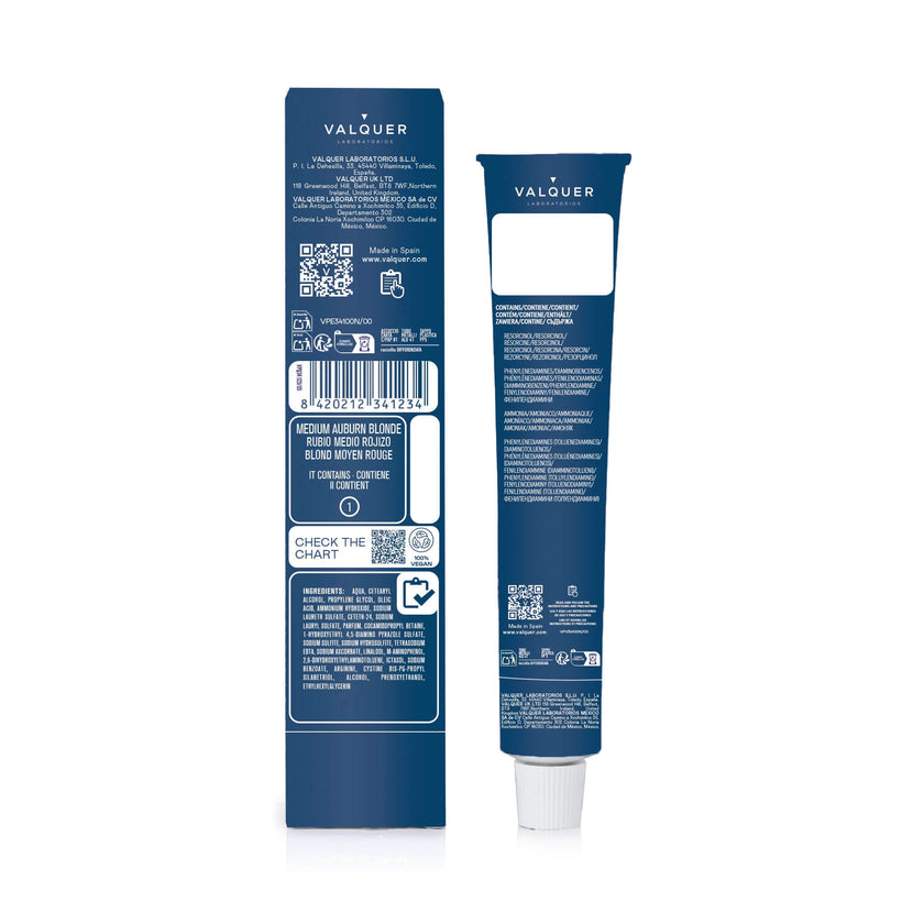 Dye 7.6 Medium Reddish Blonde - 60 ml
