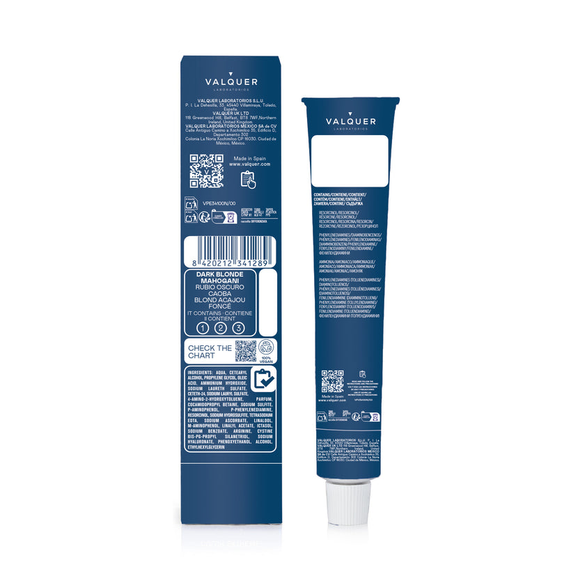 Tinte 6.5 Rubio Oscuro Caoba - 60 ml