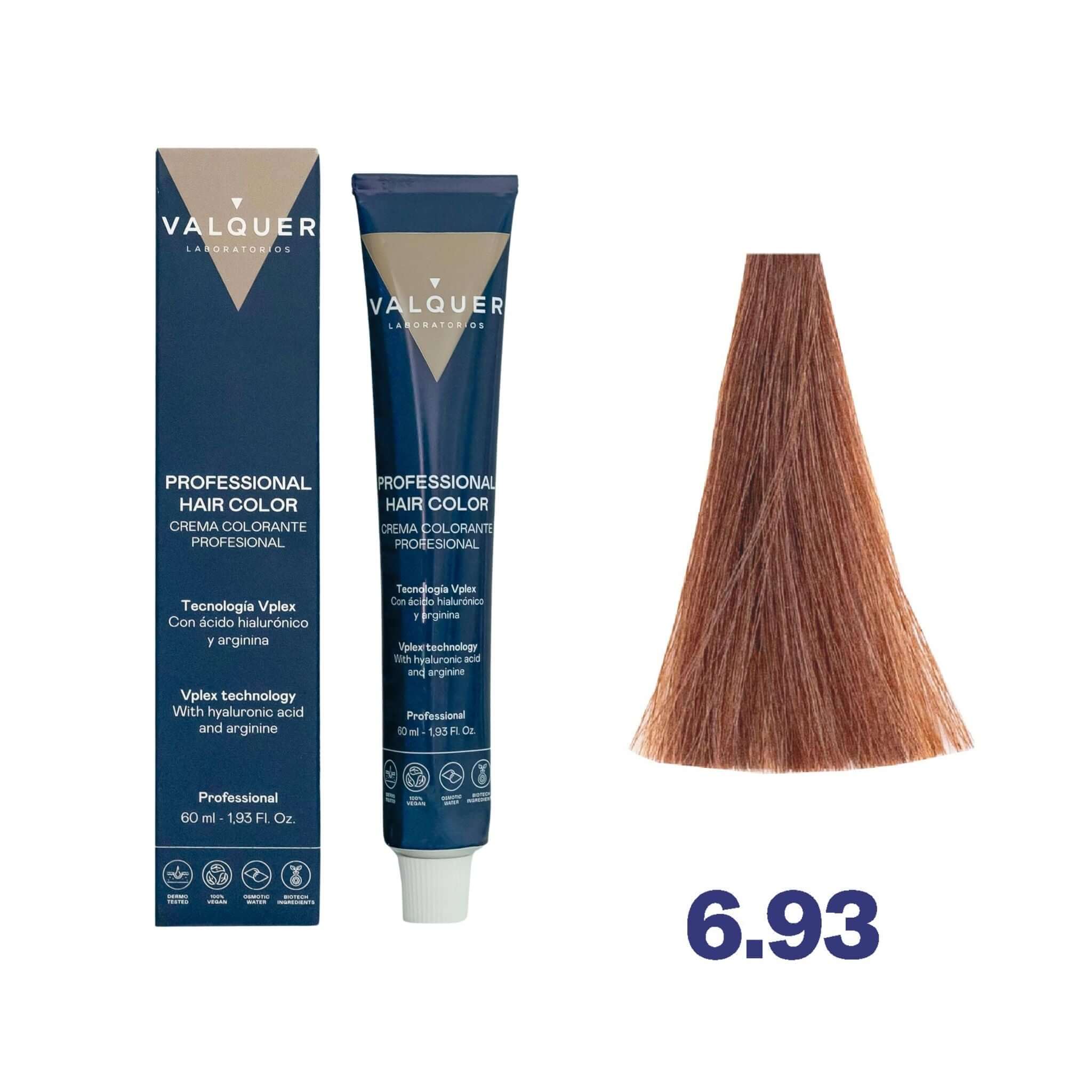 Hair Dye 6.93 Golden Chocolate – Professional Permanent Hair Color