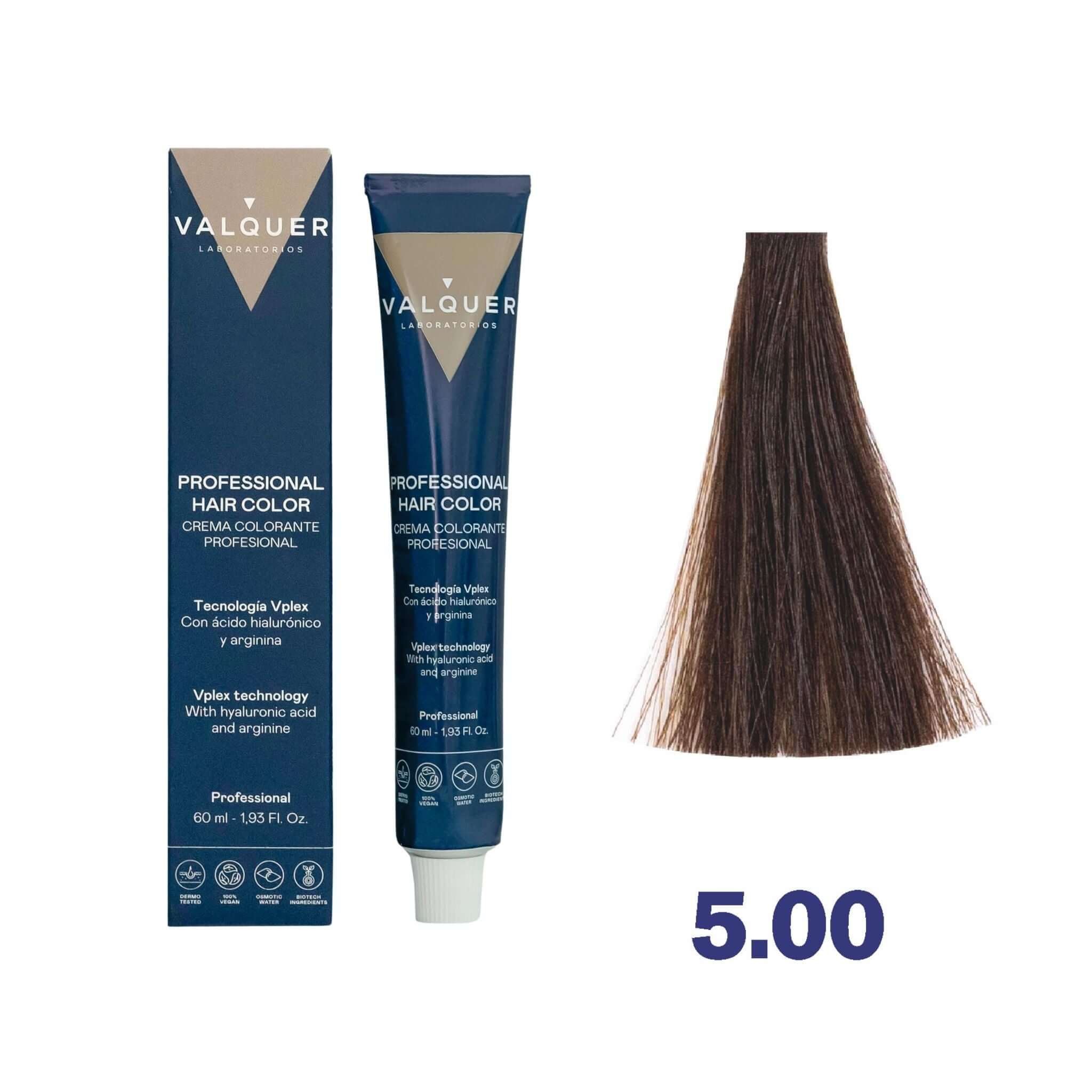 Teinture 5.00 Châtain Clair Double Couvrance - 60 ml