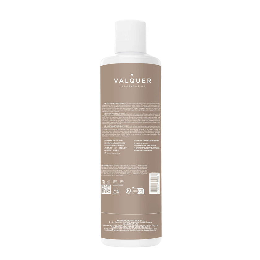 Champú color Violeta - Power Color - 400 ml