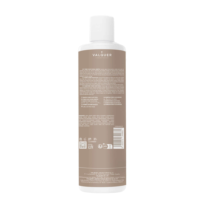 Pink shampoo - Power Color - 400 ml