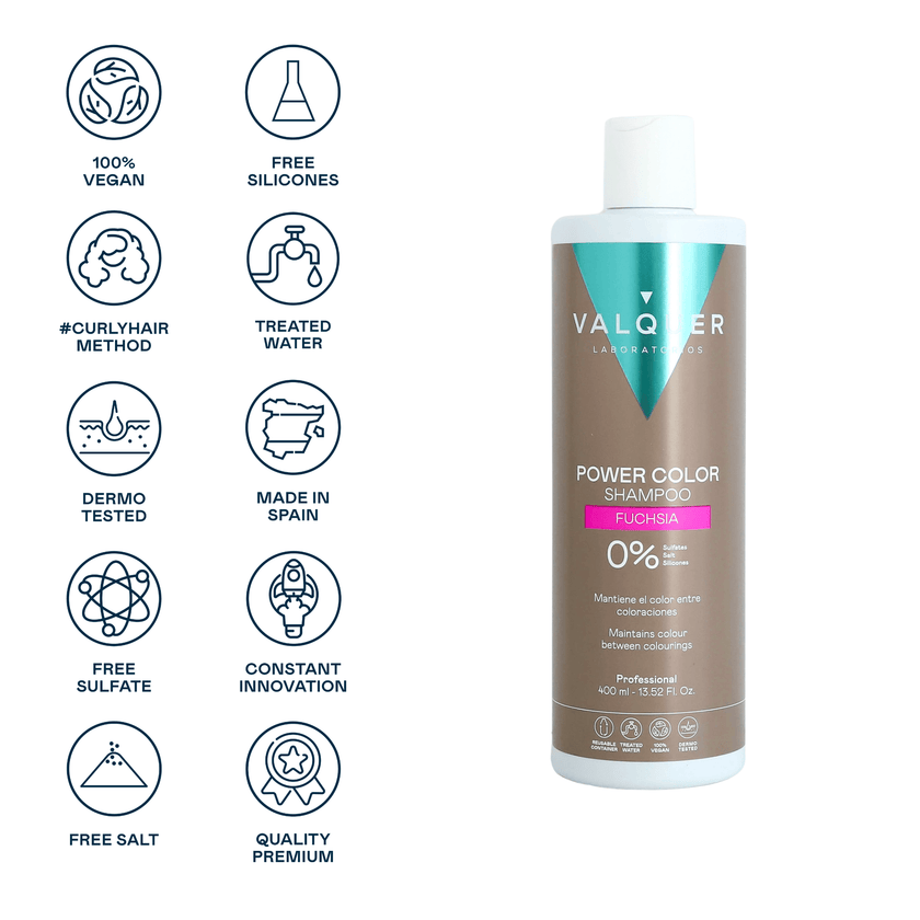 Pink shampoo - Power Color - 400 ml