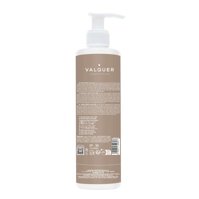 Pack Power Color Cobre - Champú y Mascarilla - 675 ml
