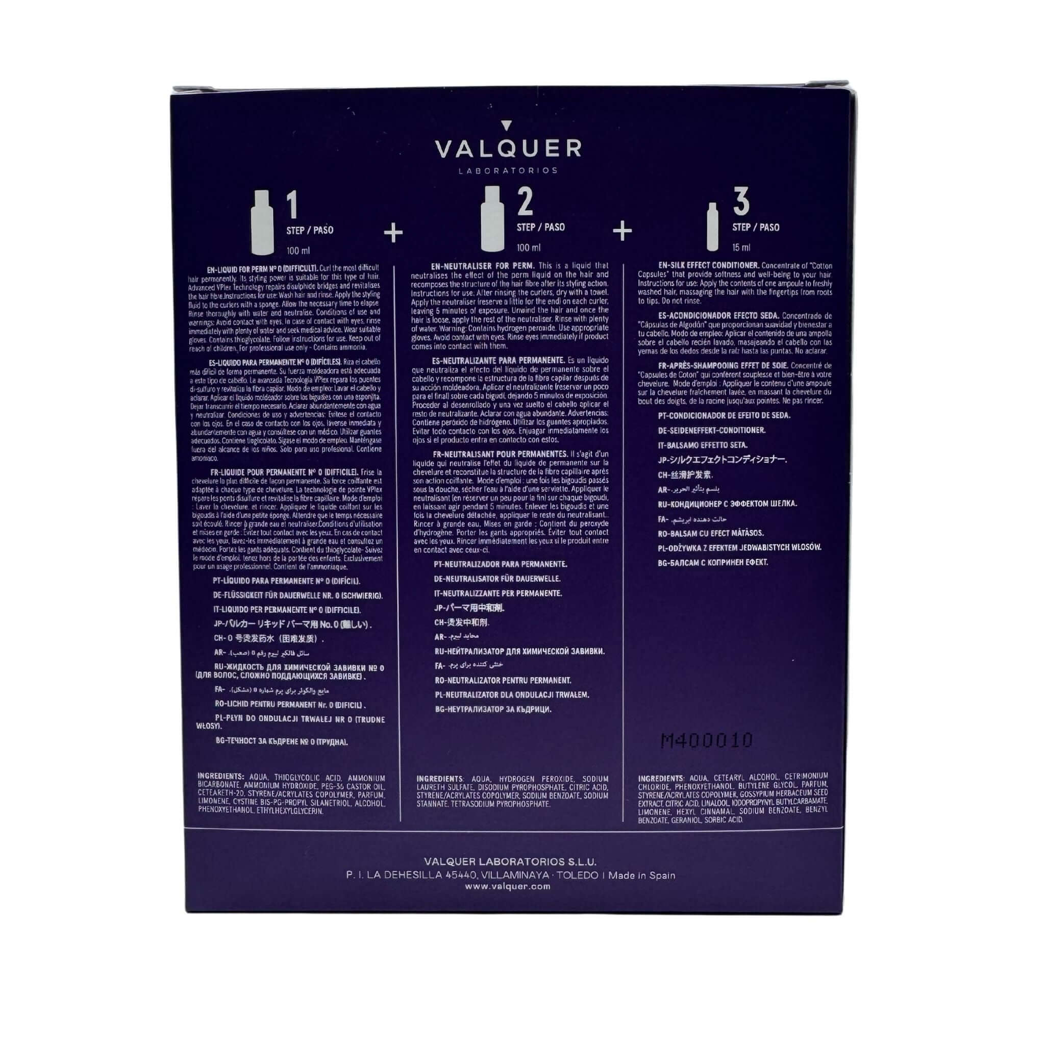 Kit permanente n° 0 (difficile) - 210 ml
