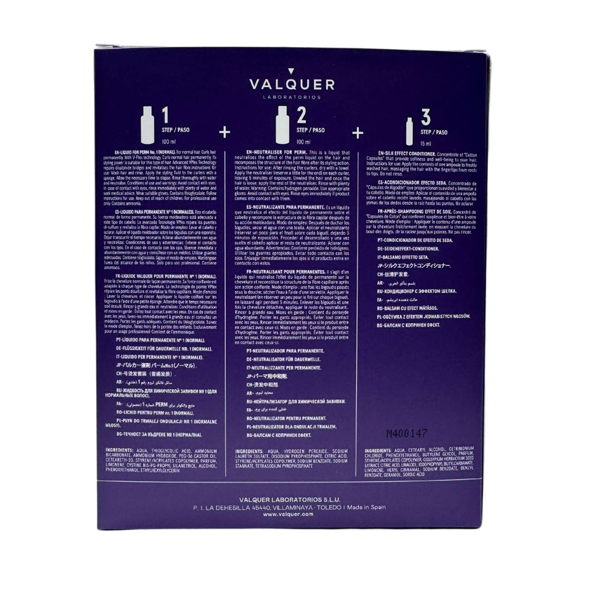 Kit para permanente Nº 1 (normales) - 210 ml