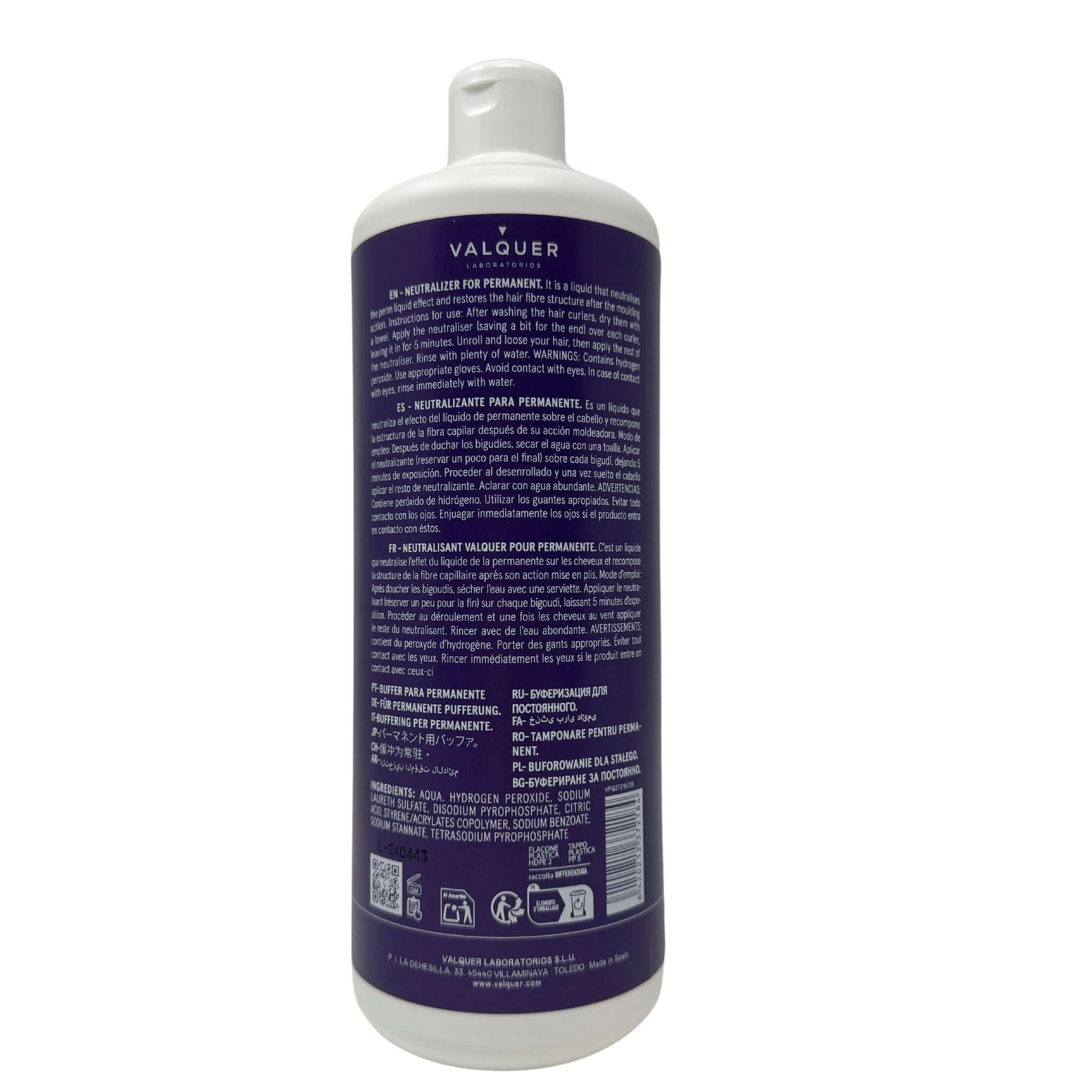Neutralizante para permanente - 100 ml