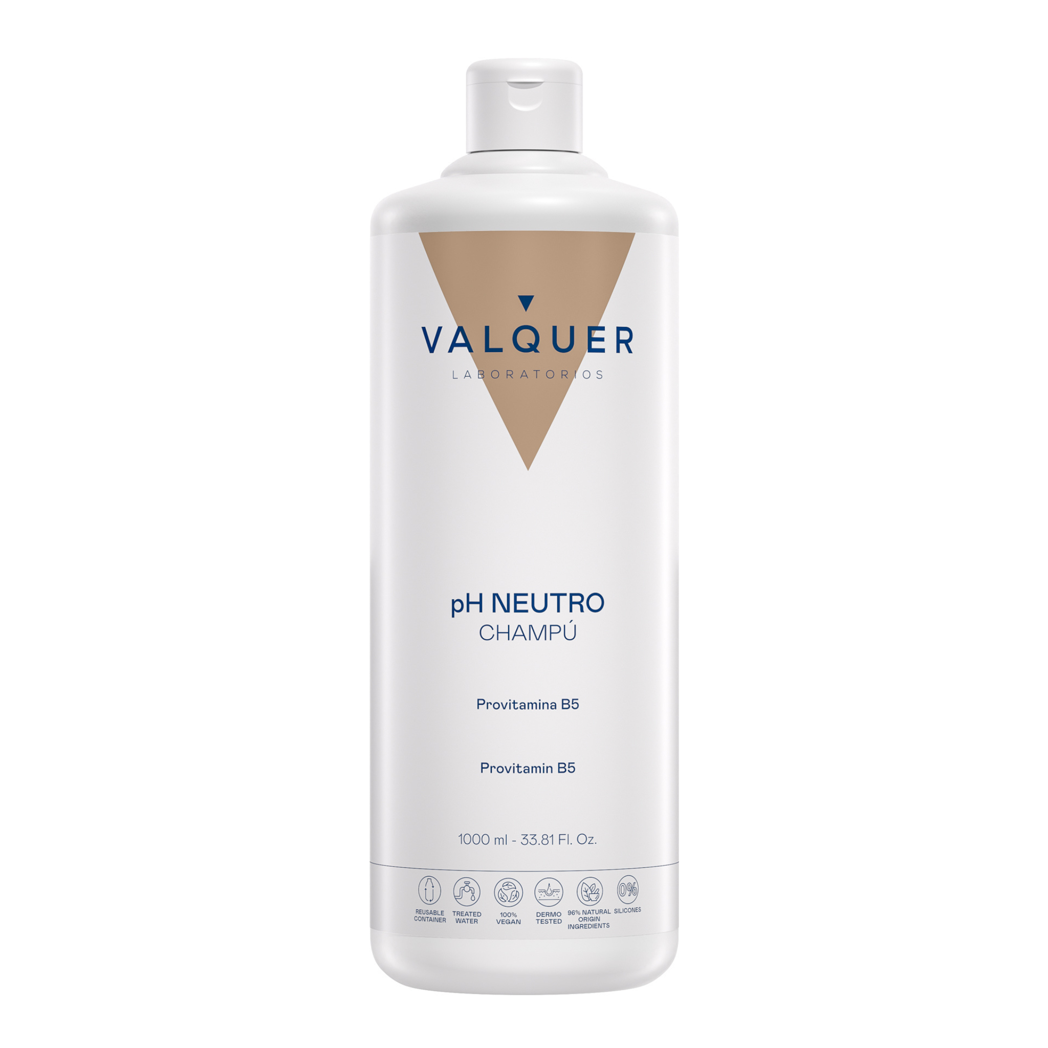 Shampoing au pH neutre avec provitamine B5  Valquer