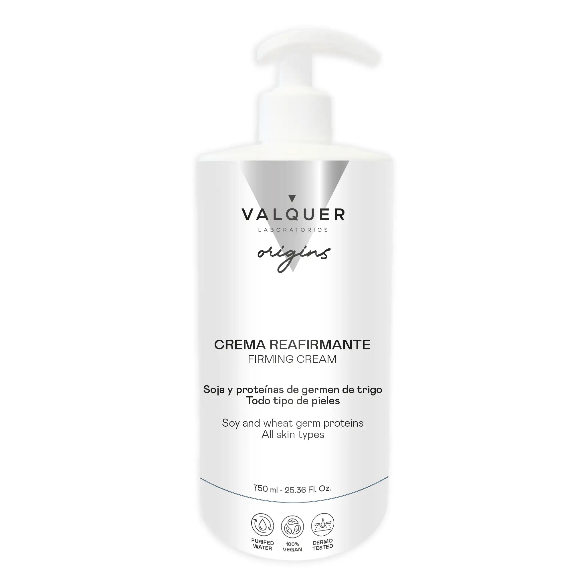 Crema Corporal Reafirmante con Soja y Proteínas de Germen de Trigo