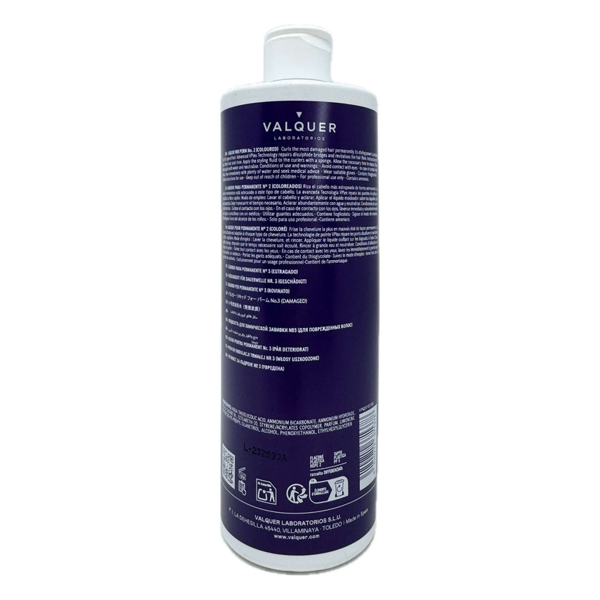 Liquid for permanent Nº3 (Damaged) - 500 ml