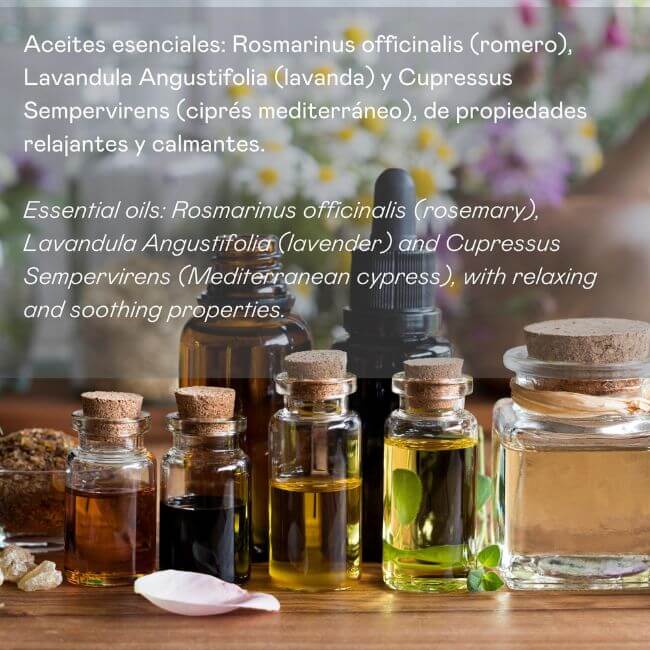aceites como romero, lavanda para calmar