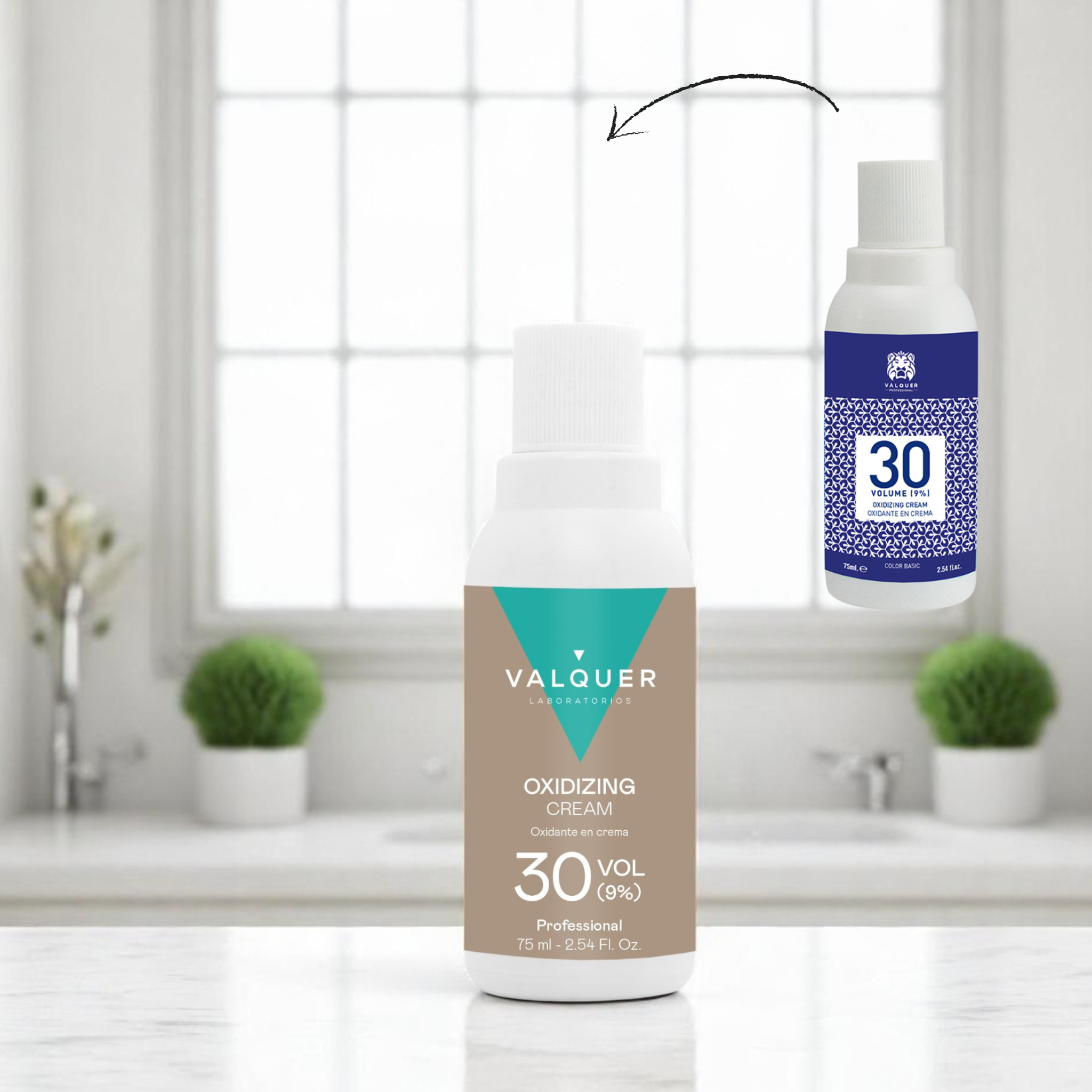 nuevo packaging agua oxigenada vol 30