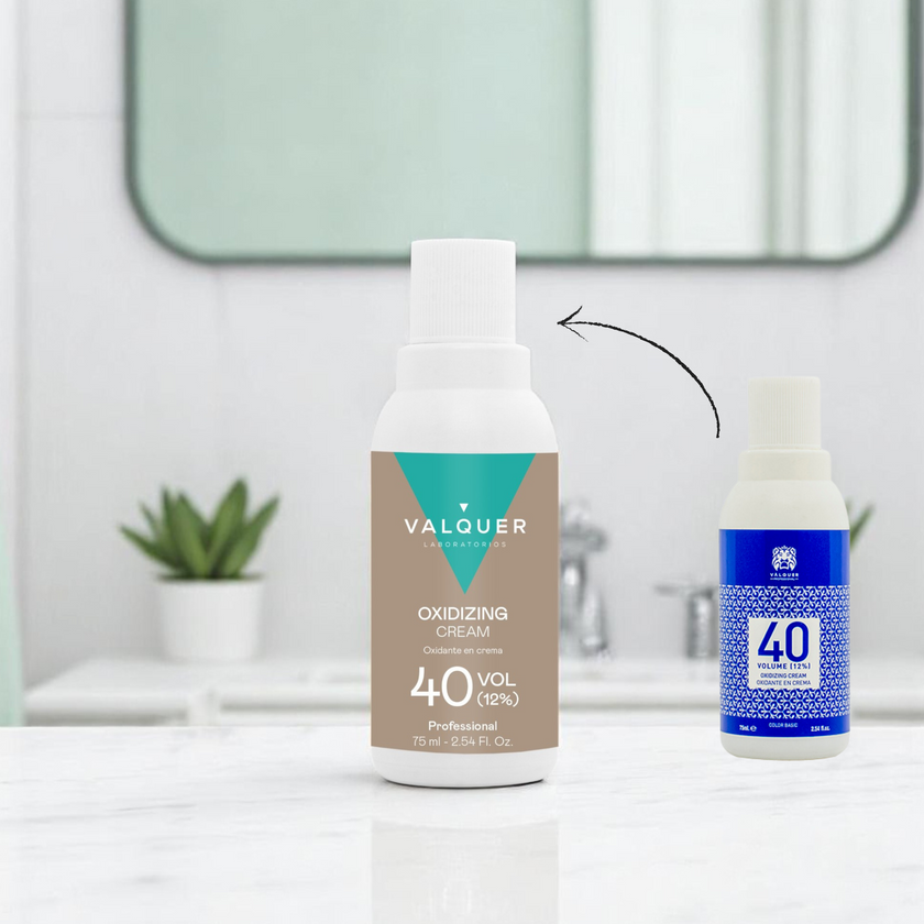 nuevo packaging agua oxigenada vol 40