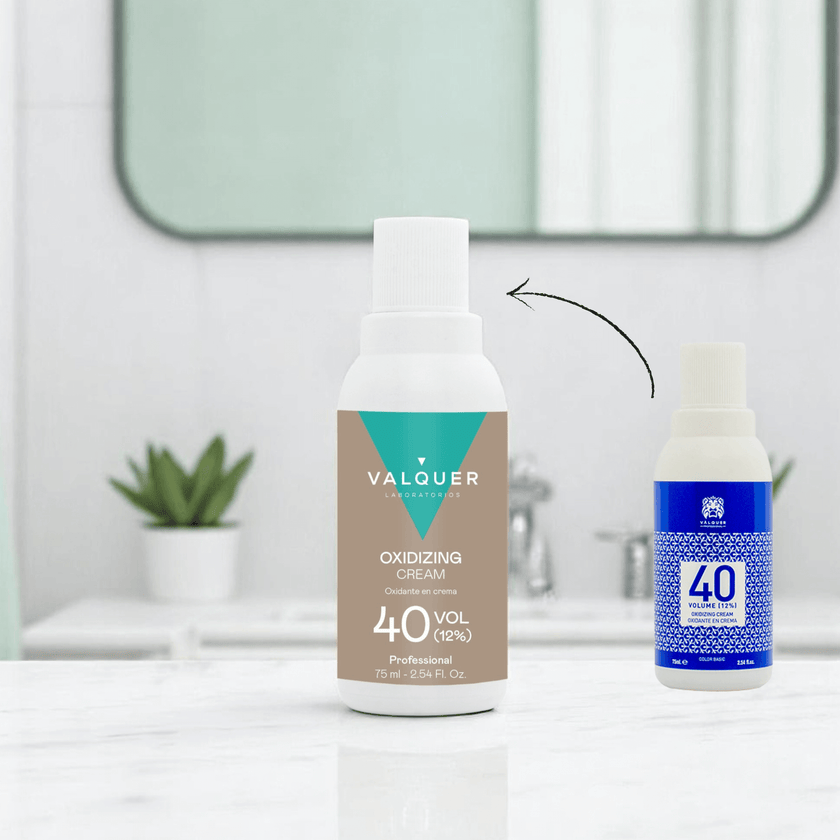 nuevo packaging agua oxigenada vol 40