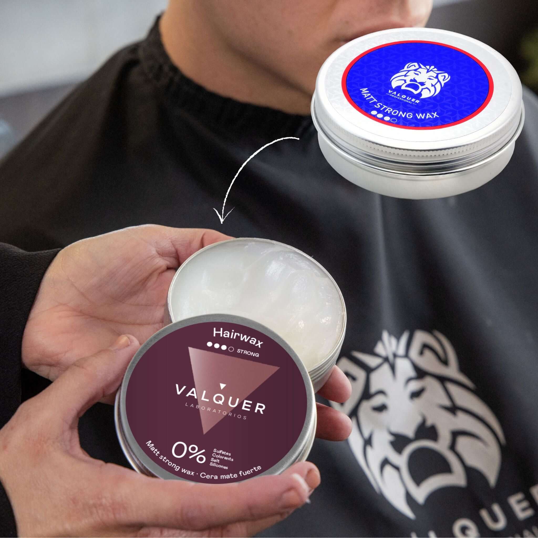 Strong matte hair wax - 100 ml