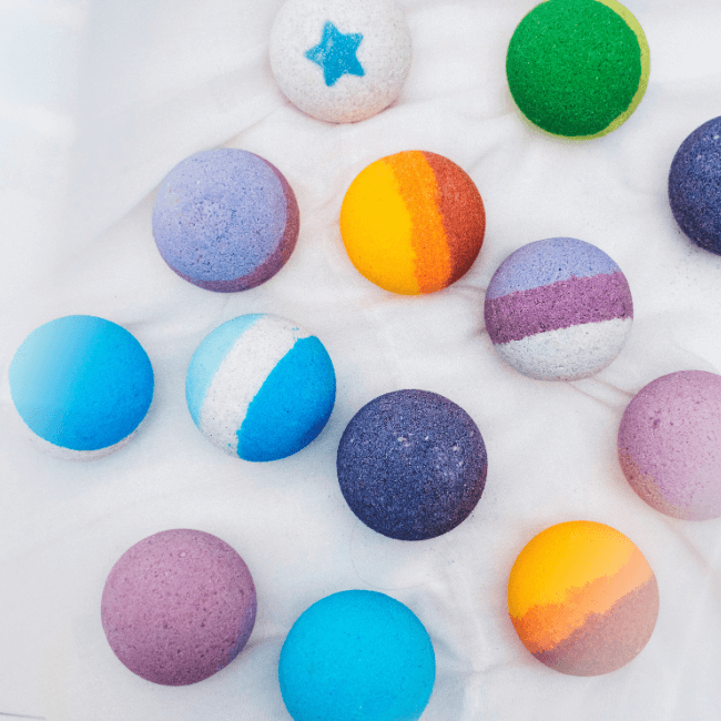 Pack bombas de baño