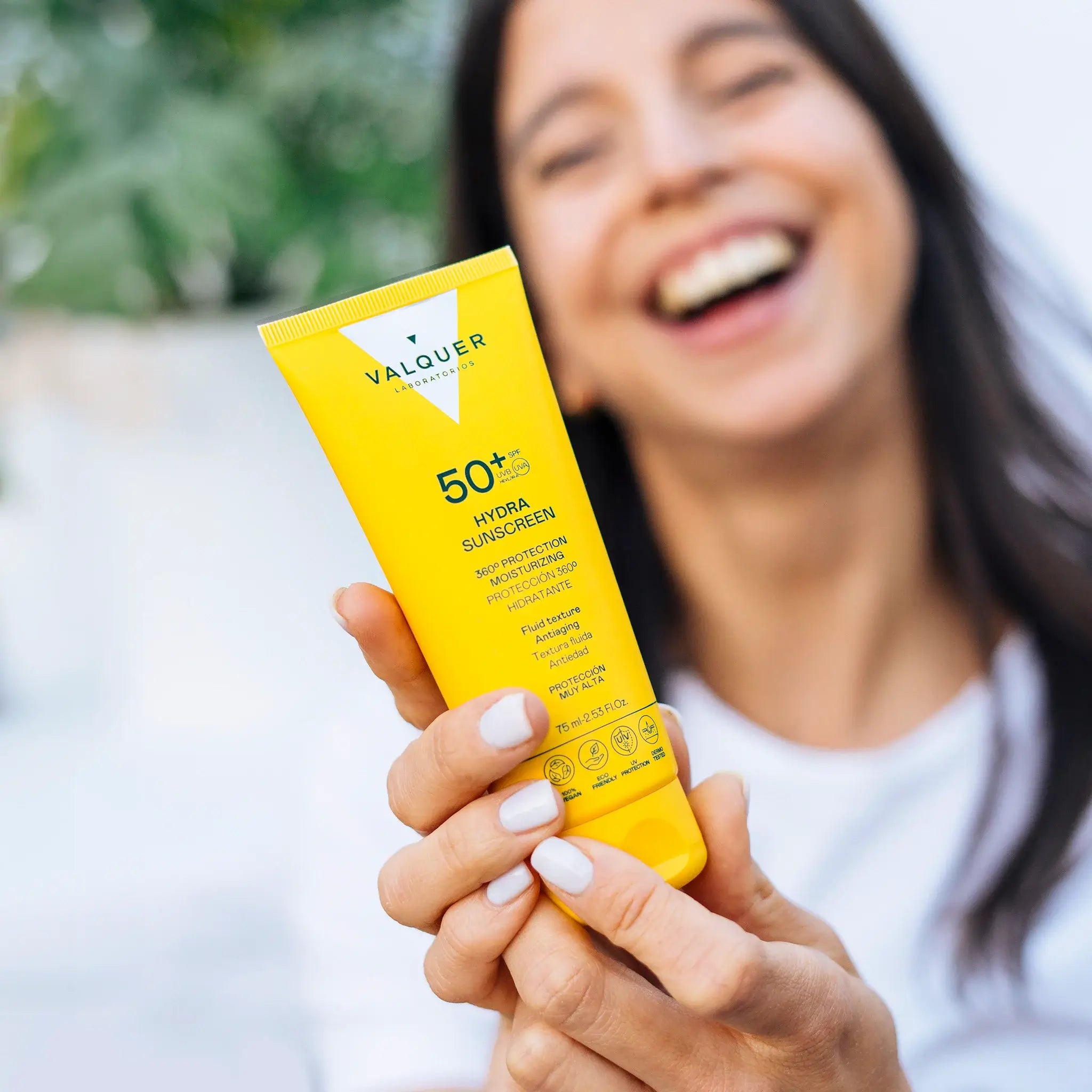 Crème solaire visage Hydra SPF 50+ 360°, protection hydratante et anti-âge - 75 ml