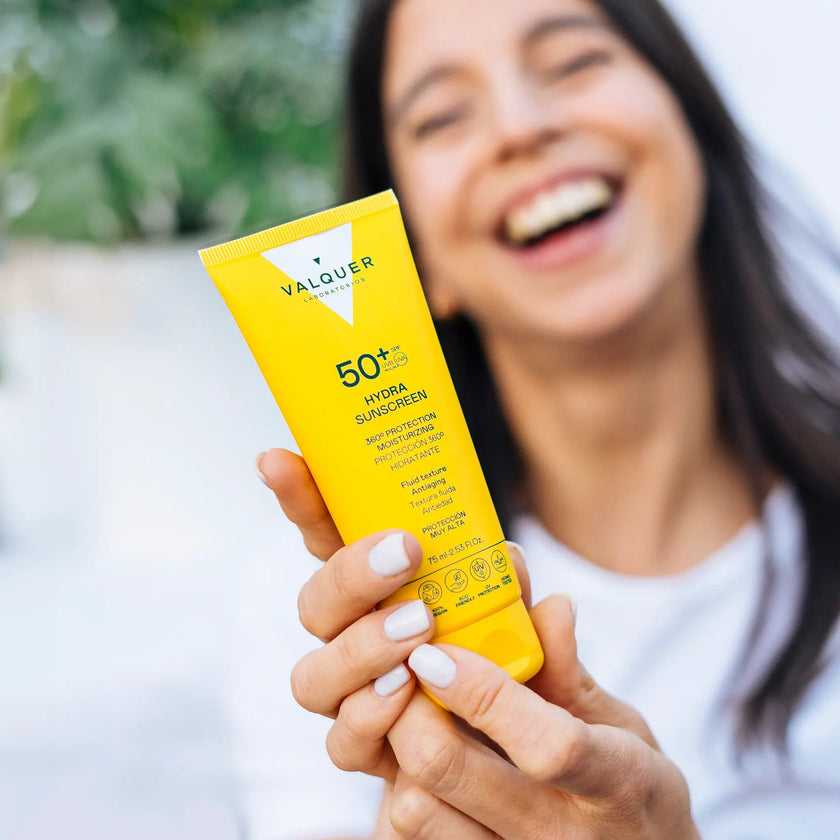 Crème solaire visage Hydra SPF 50+ 360°, protection hydratante et anti-âge - 75 ml